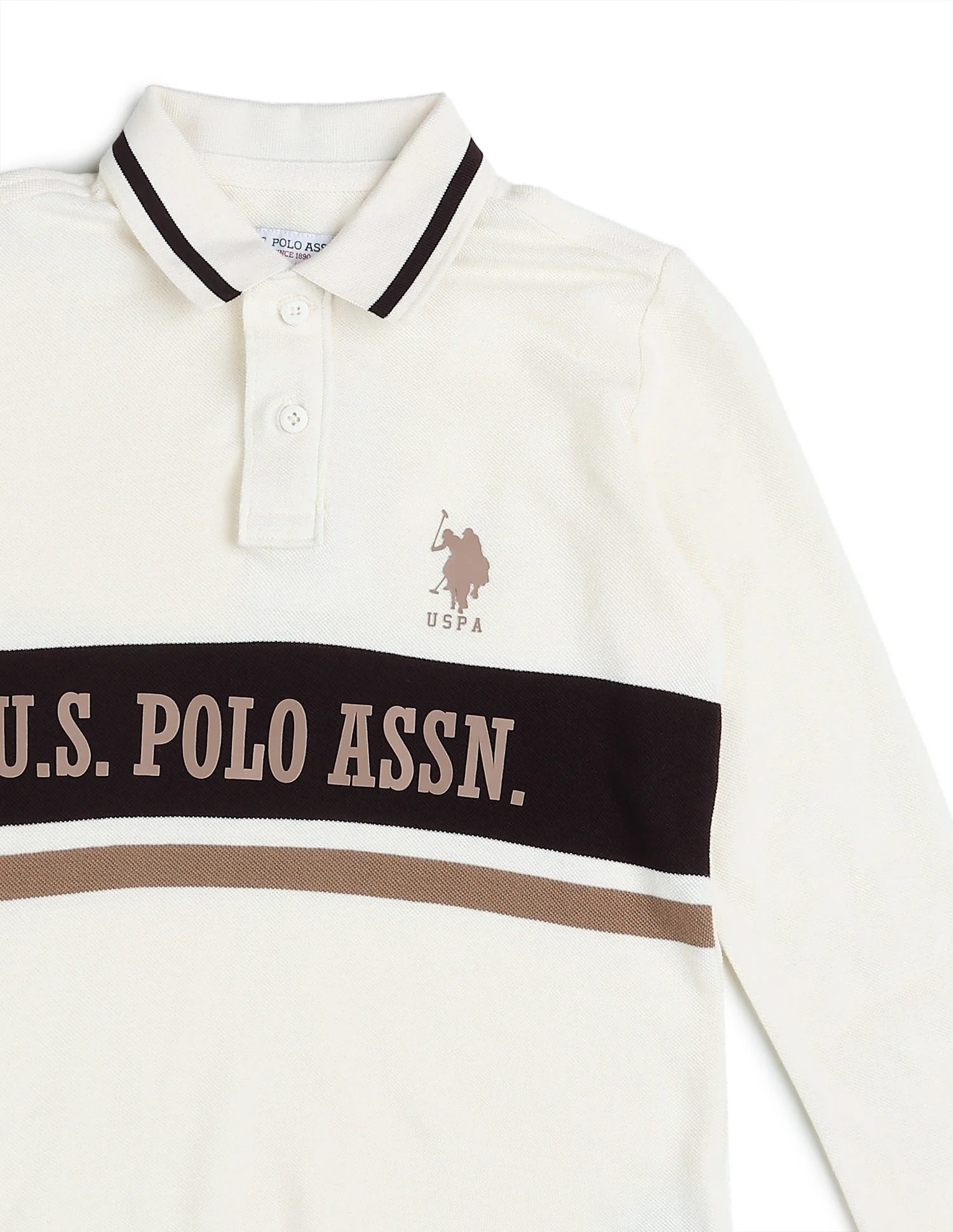 Boys Brand Printed Regular Fit Polo Shirt - Image 9
