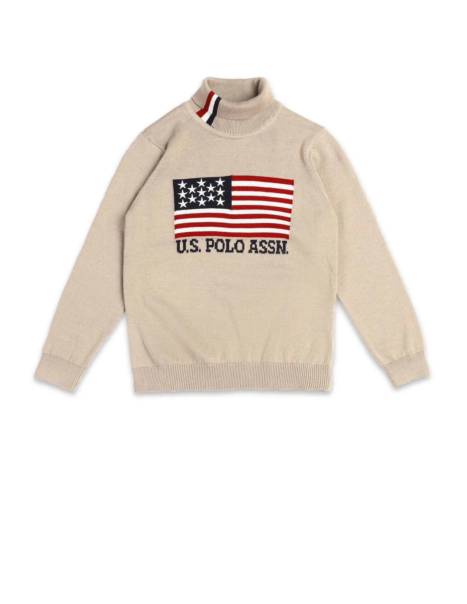 Boys Brand Printed Regular Fit Sweater - Image 7