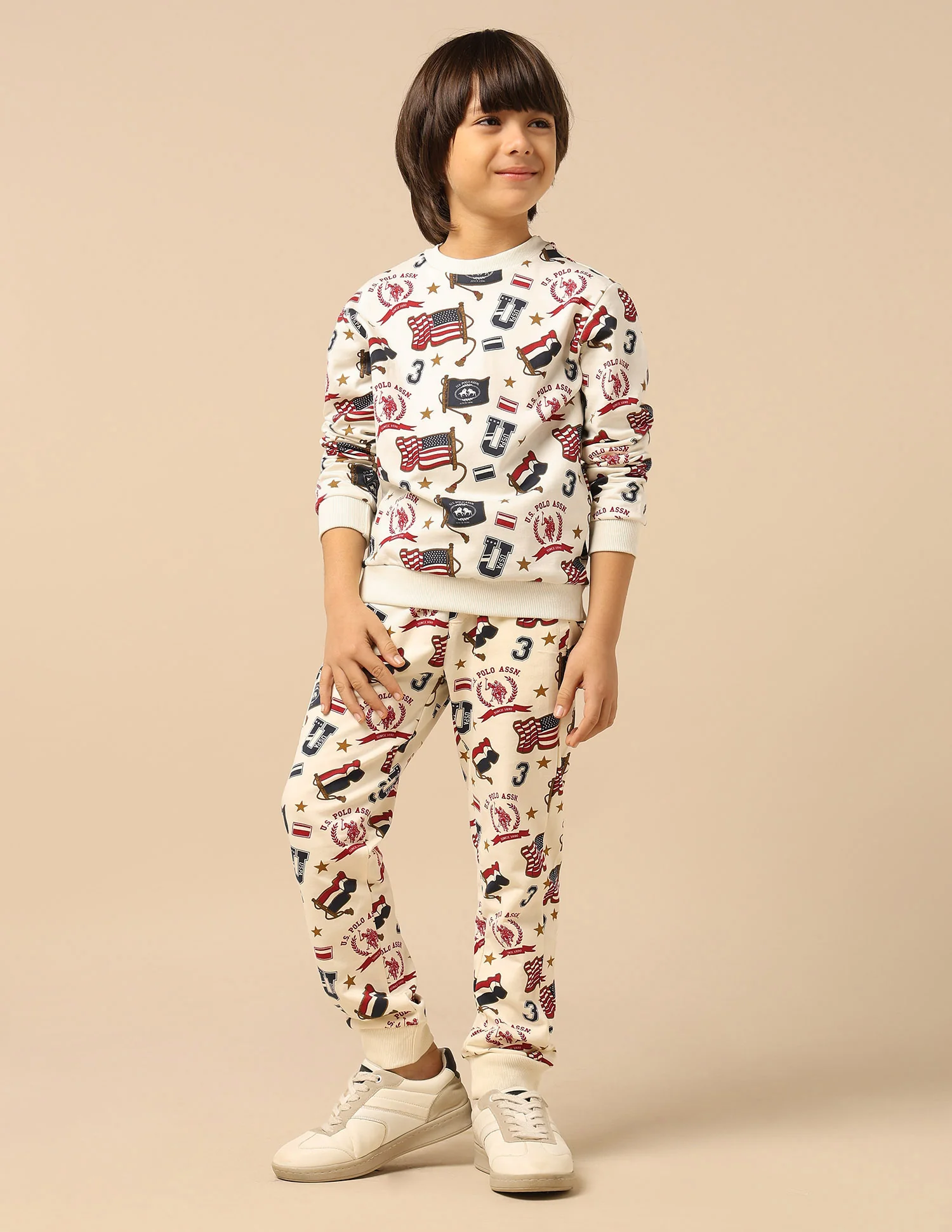 Boys Brand Printed Regular Fit Sweatshirt - Image 3