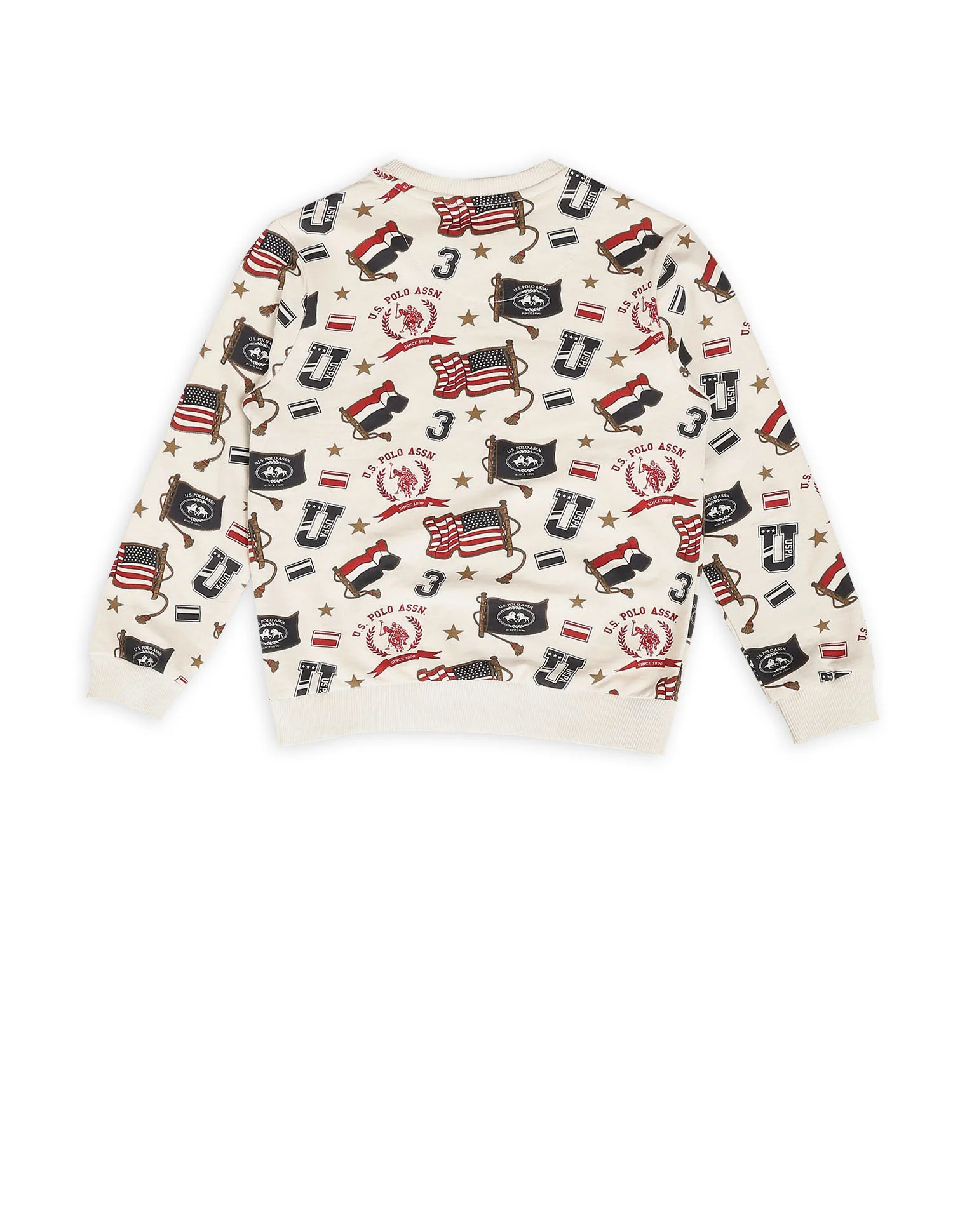 Boys Brand Printed Regular Fit Sweatshirt - Image 8