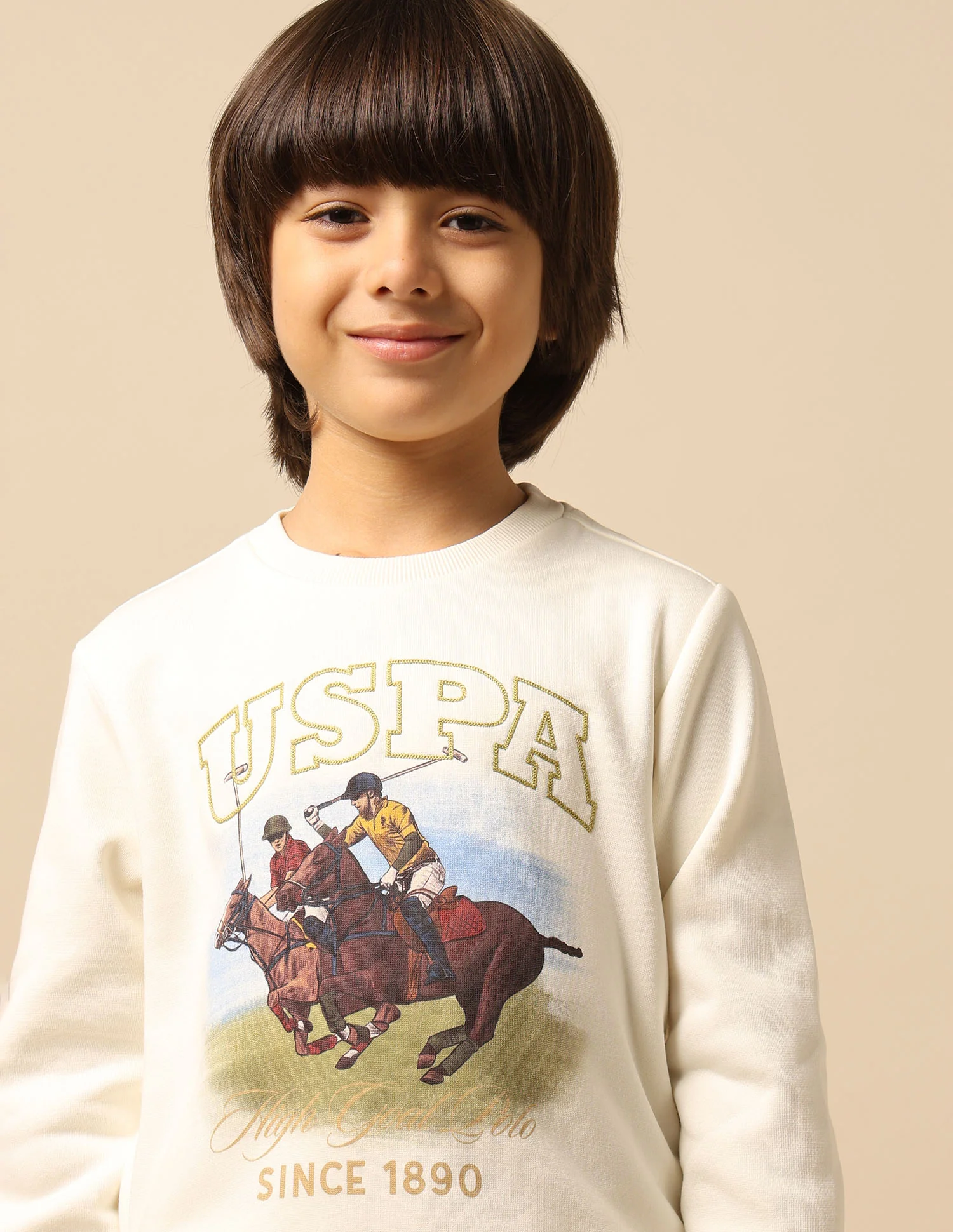 Boys Brand Printed Regular Fit Sweatshirt - Image 6