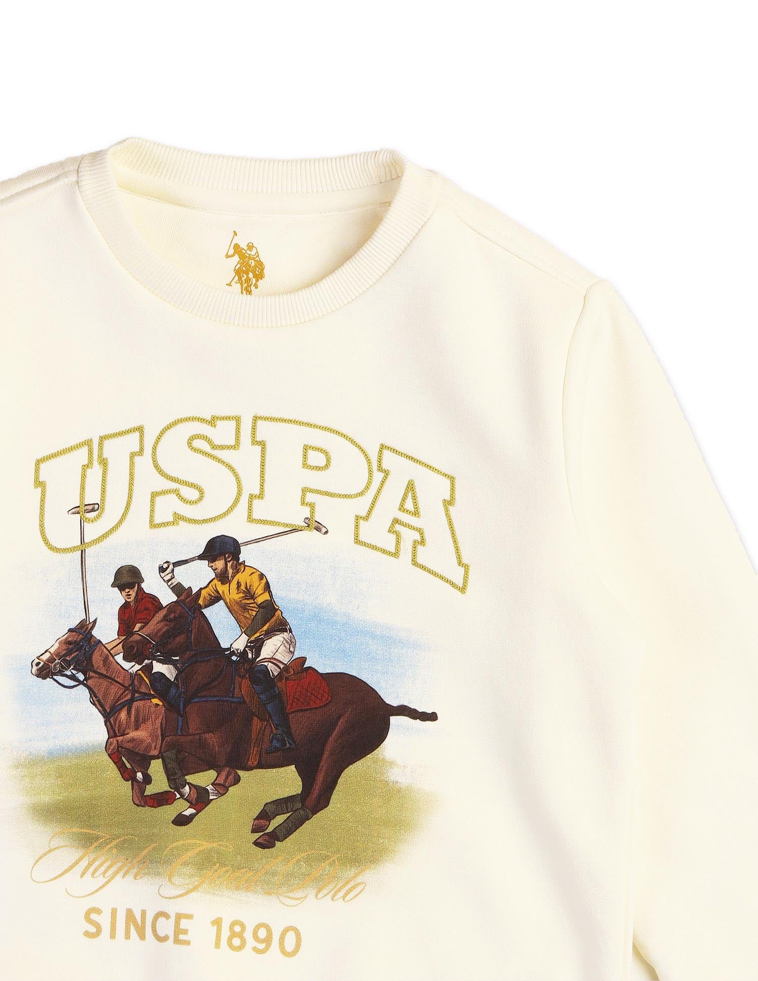 Boys Brand Printed Regular Fit Sweatshirt - Image 9