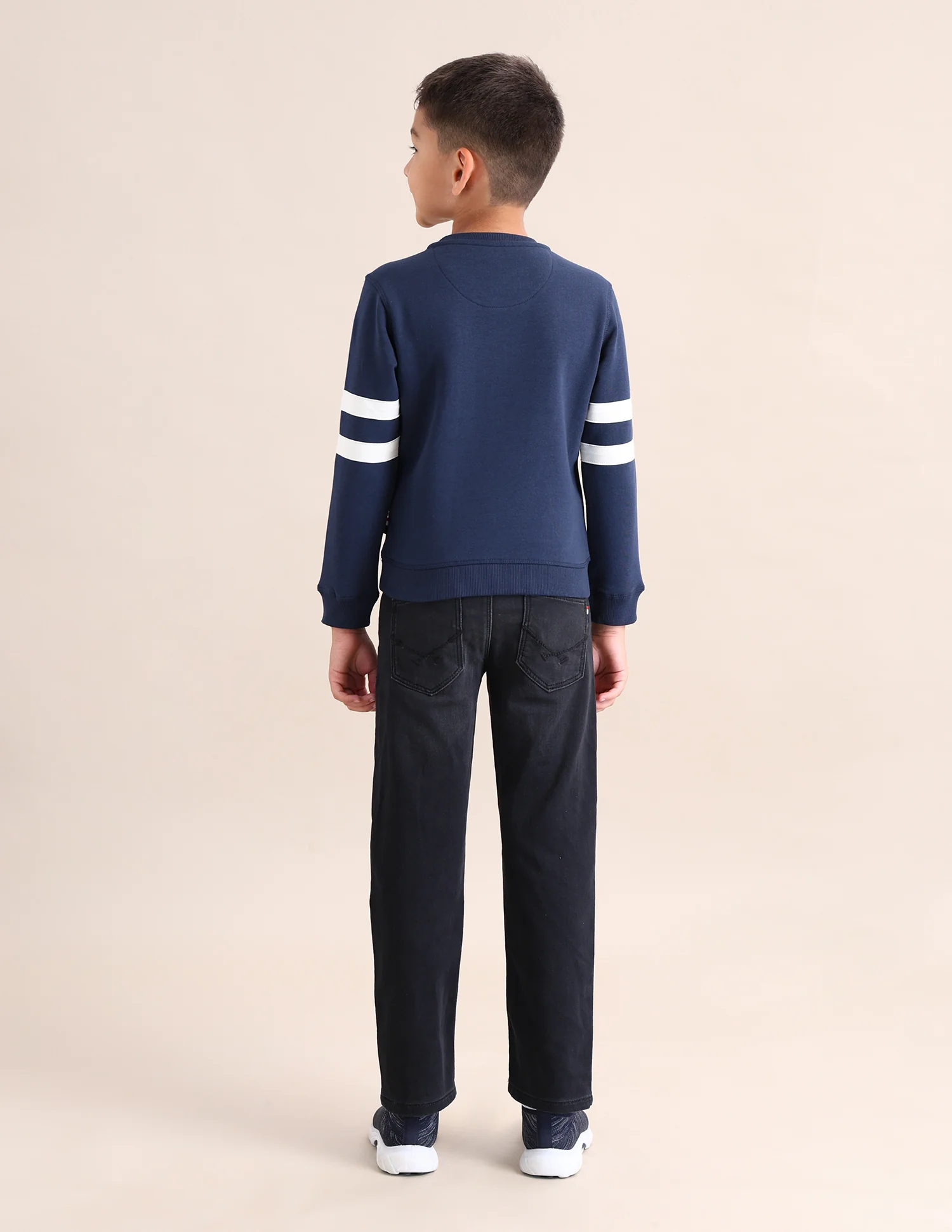 Boys Brand Printed Regular Fit Sweatshirt - Image 4