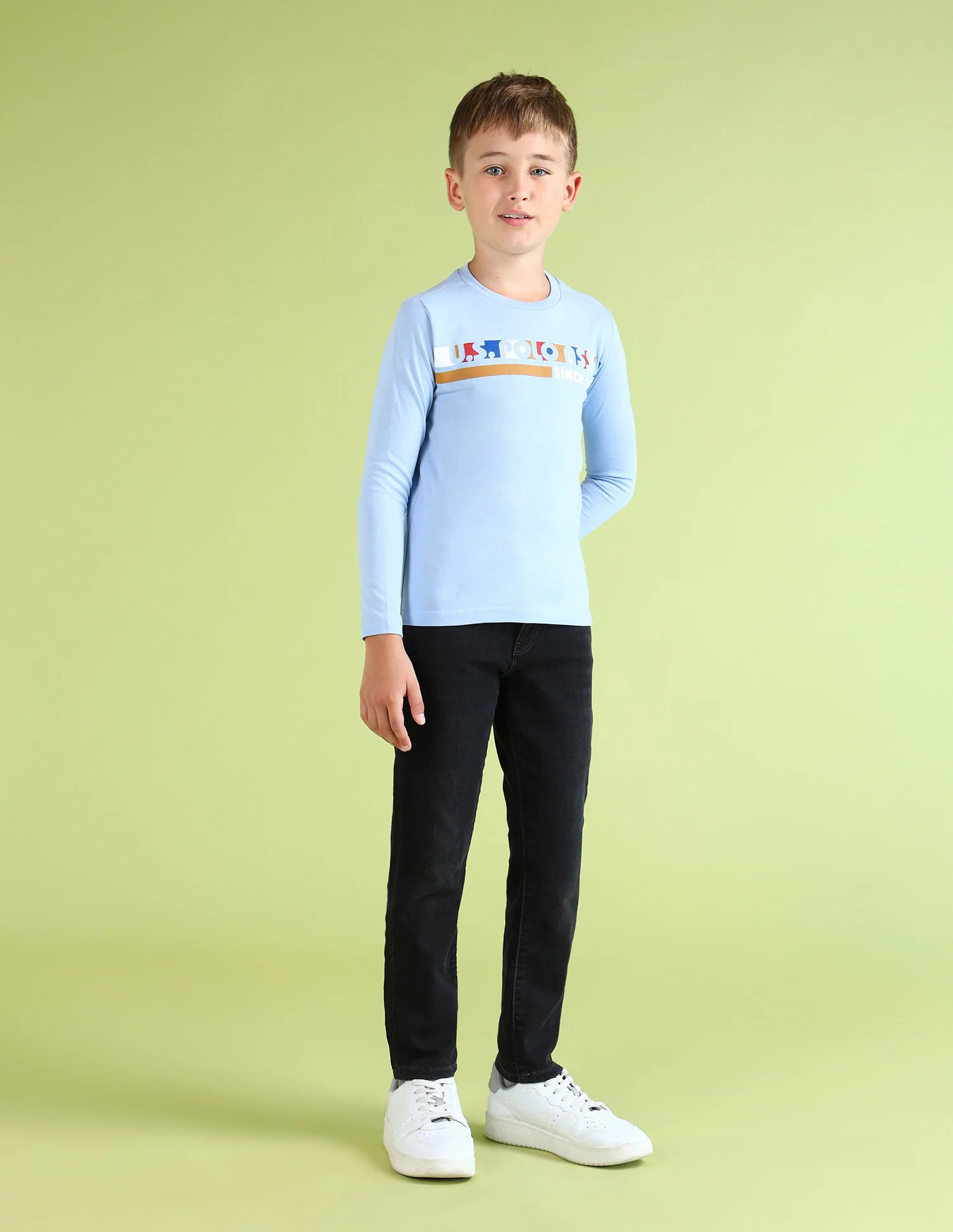 Boys Brand Printed Regular Fit T-Shirt - Image 3