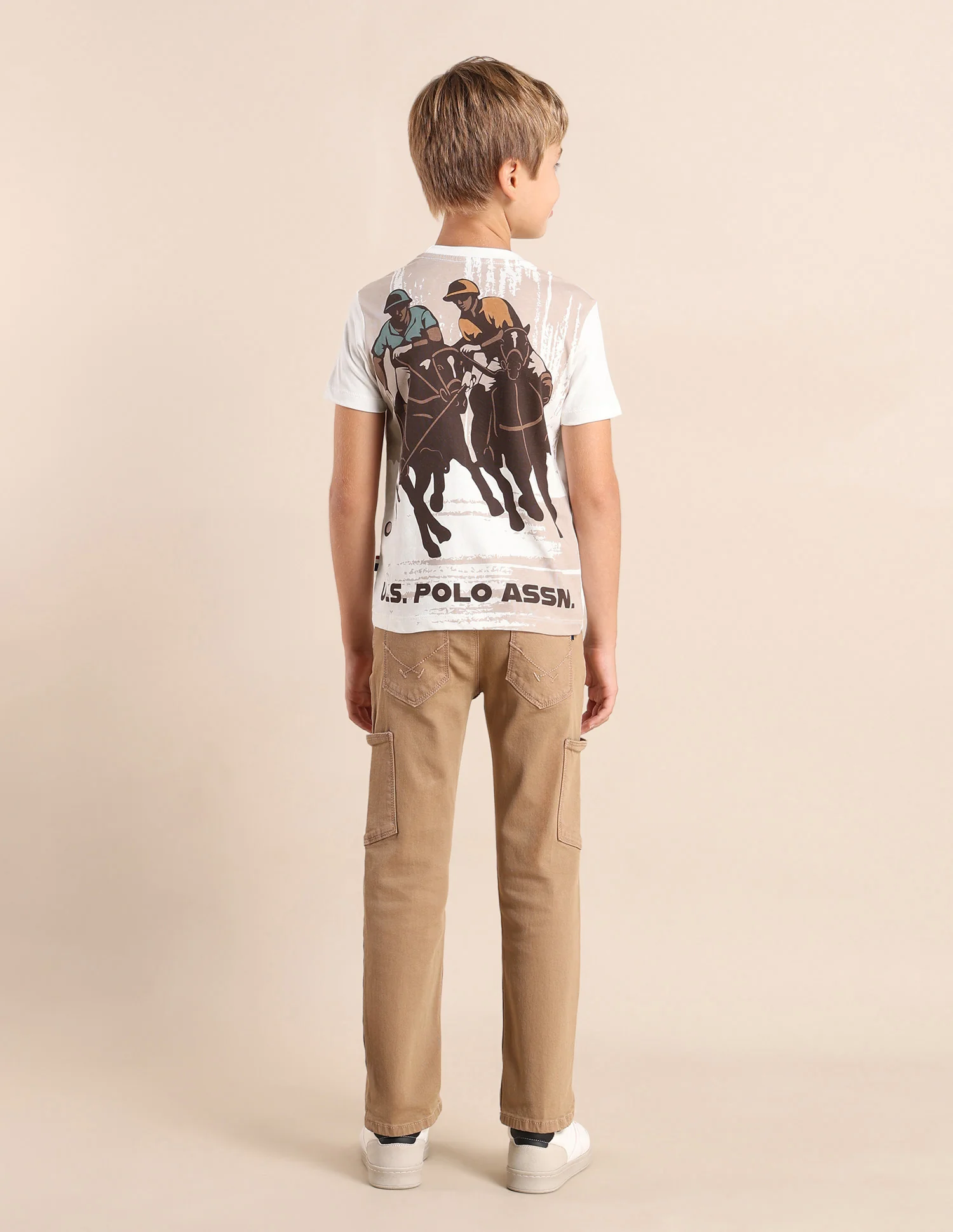 Boys Brand Printed Regular Fit T-Shirt - Image 4