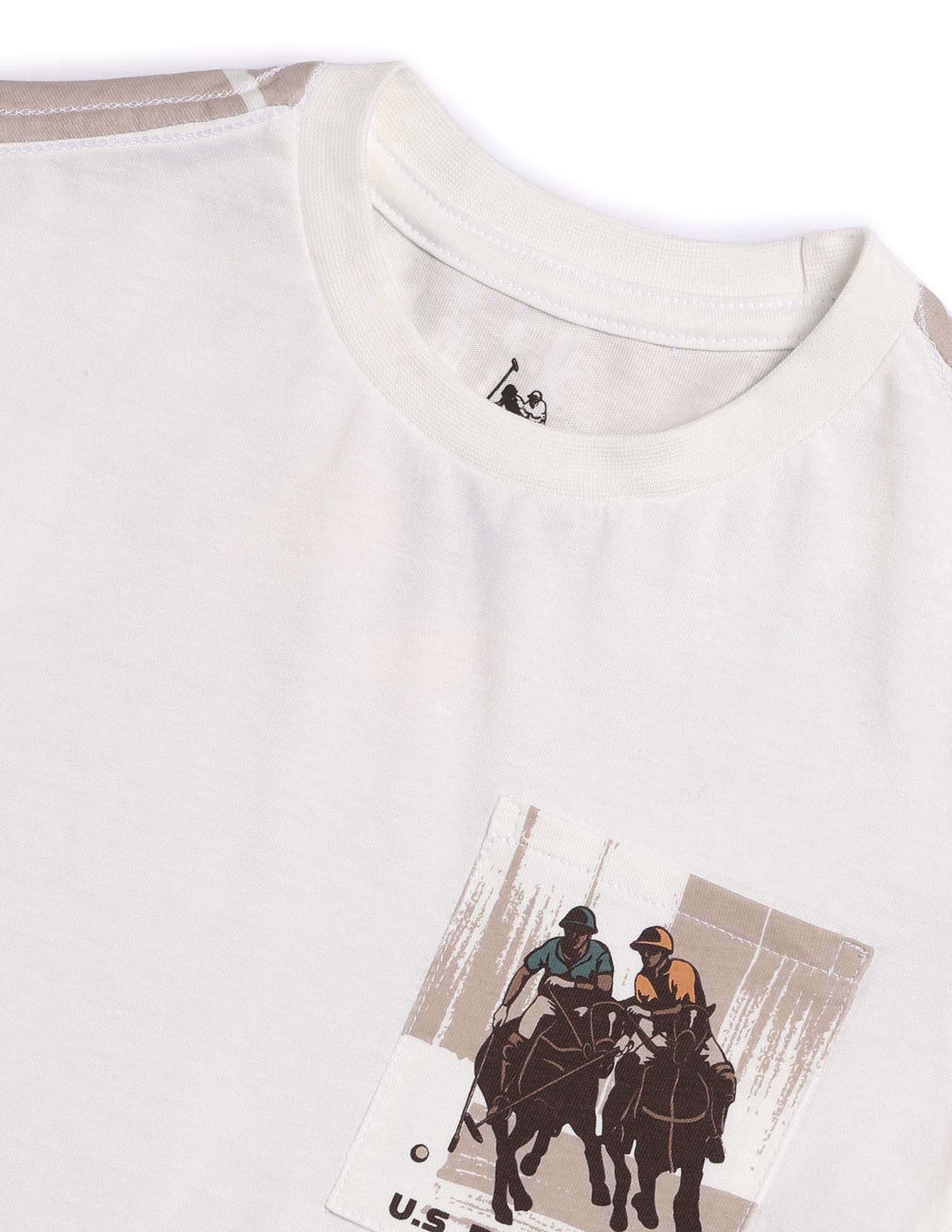Boys Brand Printed Regular Fit T-Shirt - Image 7