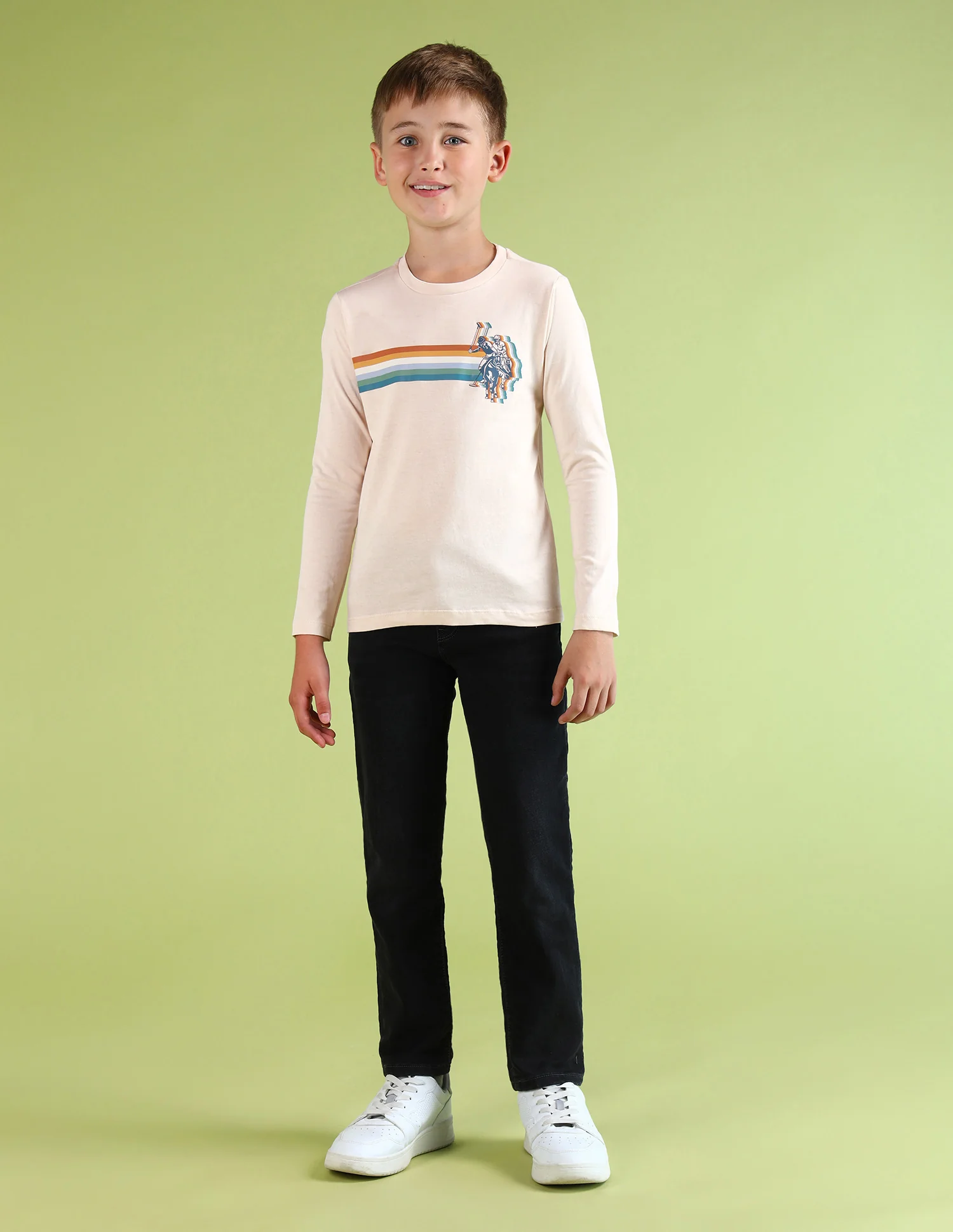 Boys Brand Printed Regular Fit T-Shirt - Image 3