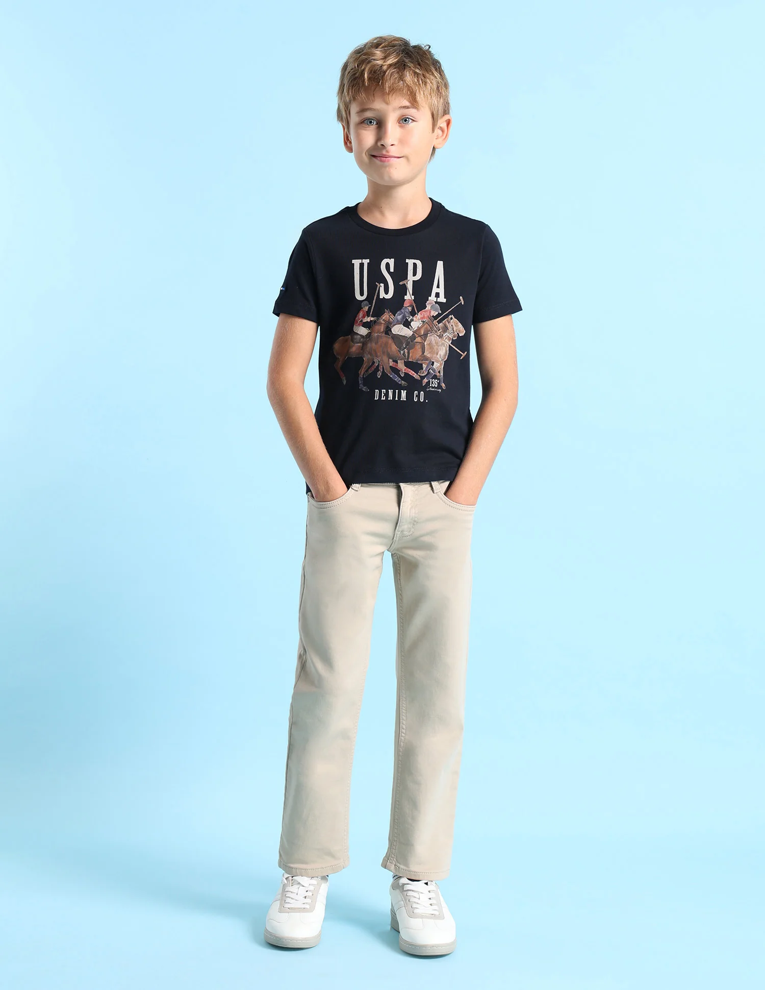 Boys Brand Printed Regular Fit T-Shirt - Image 3
