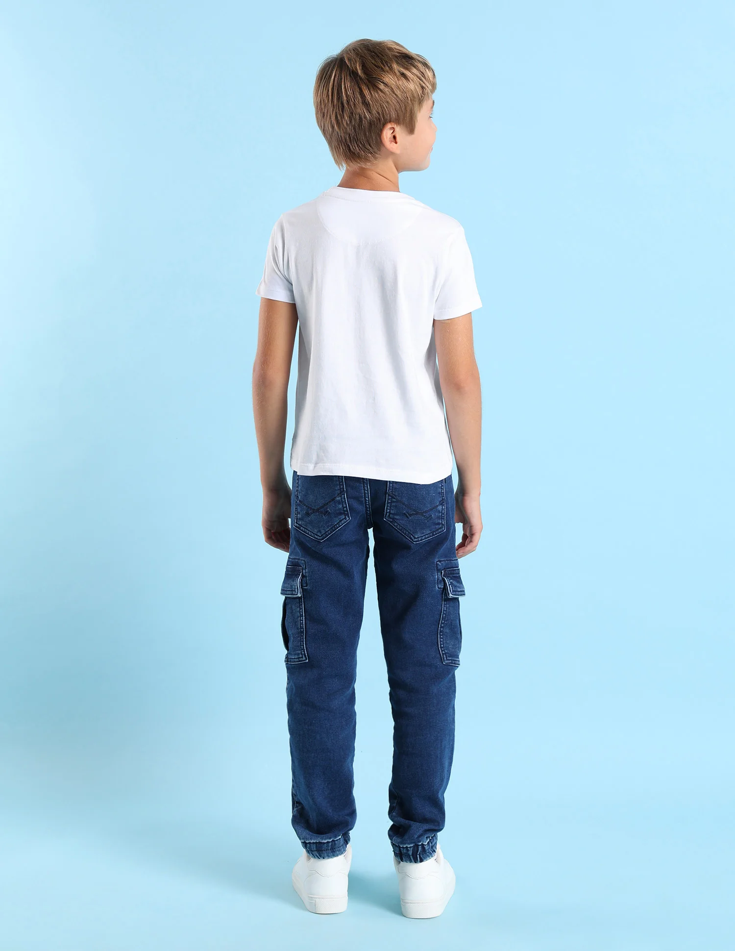 Boys Brand Printed Regular Fit T-Shirt - Image 4
