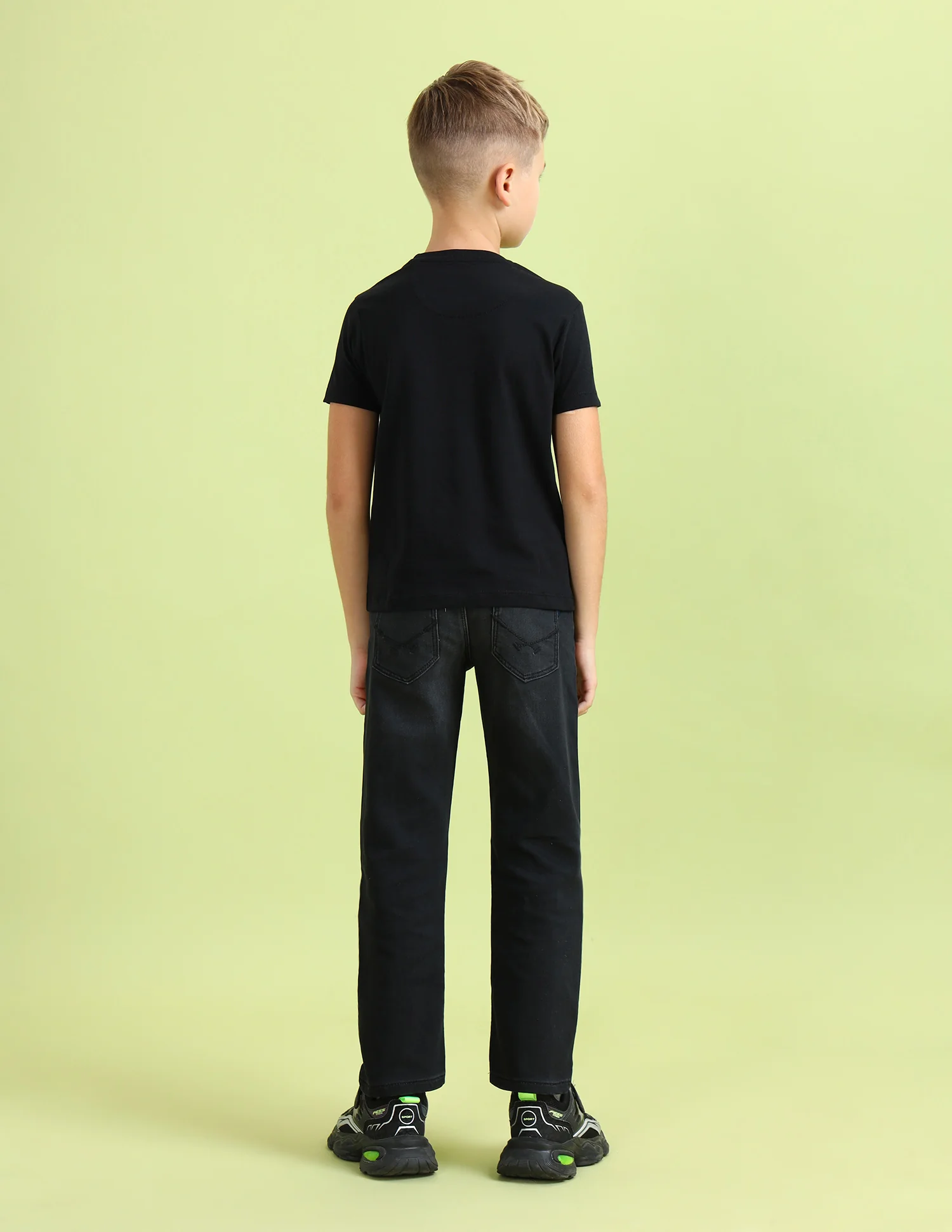 Boys Brand Printed Regular Fit T-Shirt - Image 5