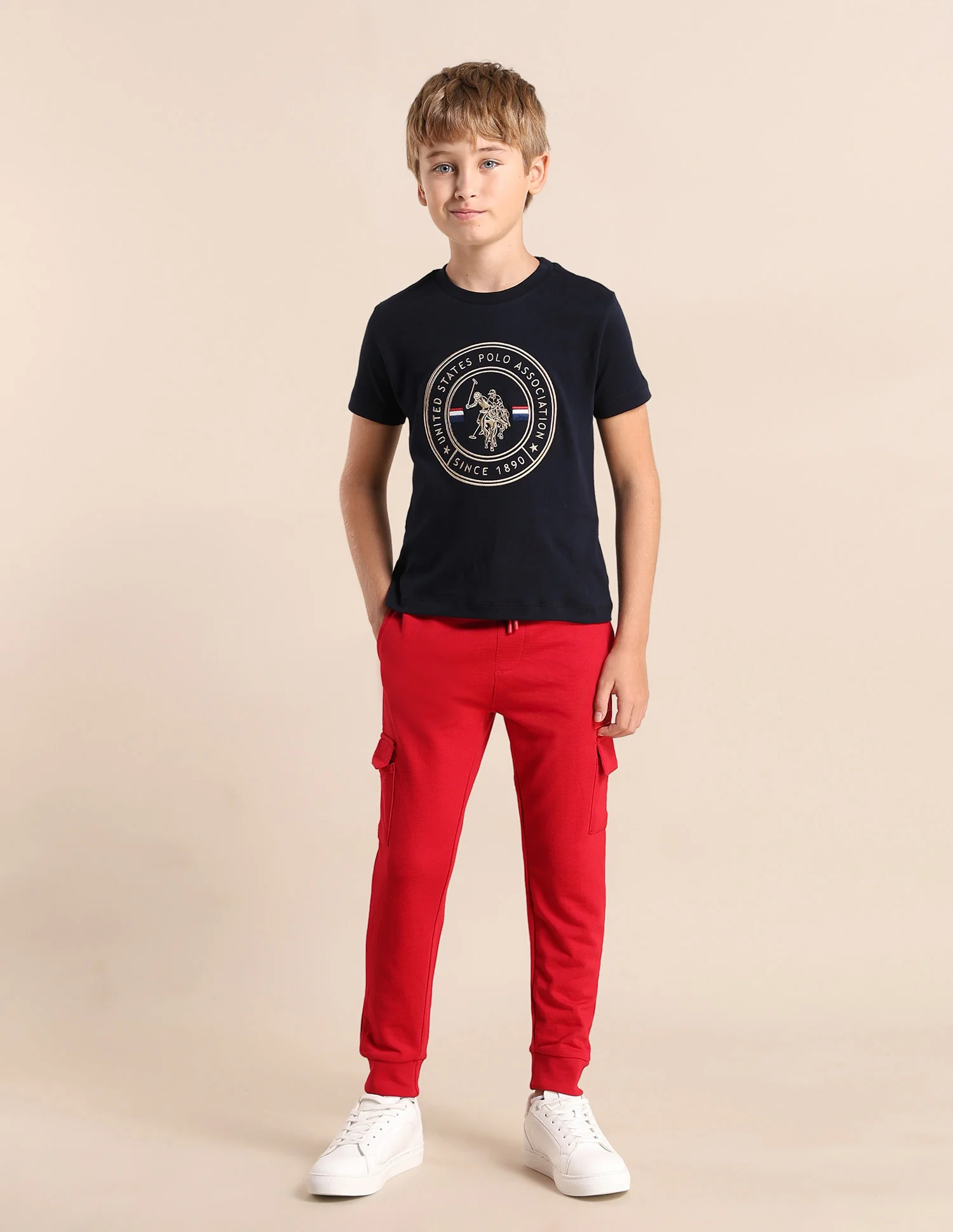 Boys Brand Printed Regular Fit T-Shirt - Image 3