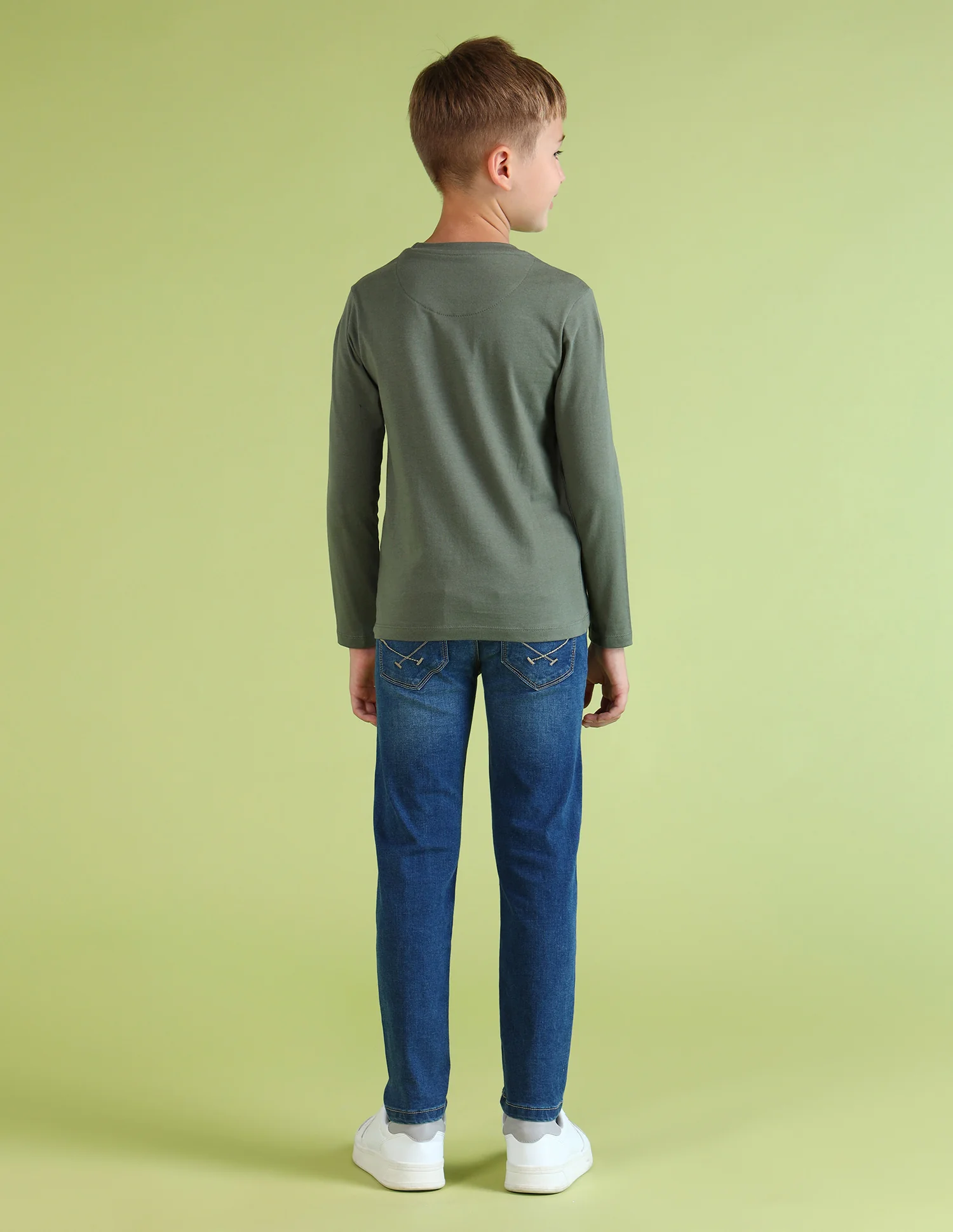 Boys Brand Printed Regular Fit T-Shirt - Image 4