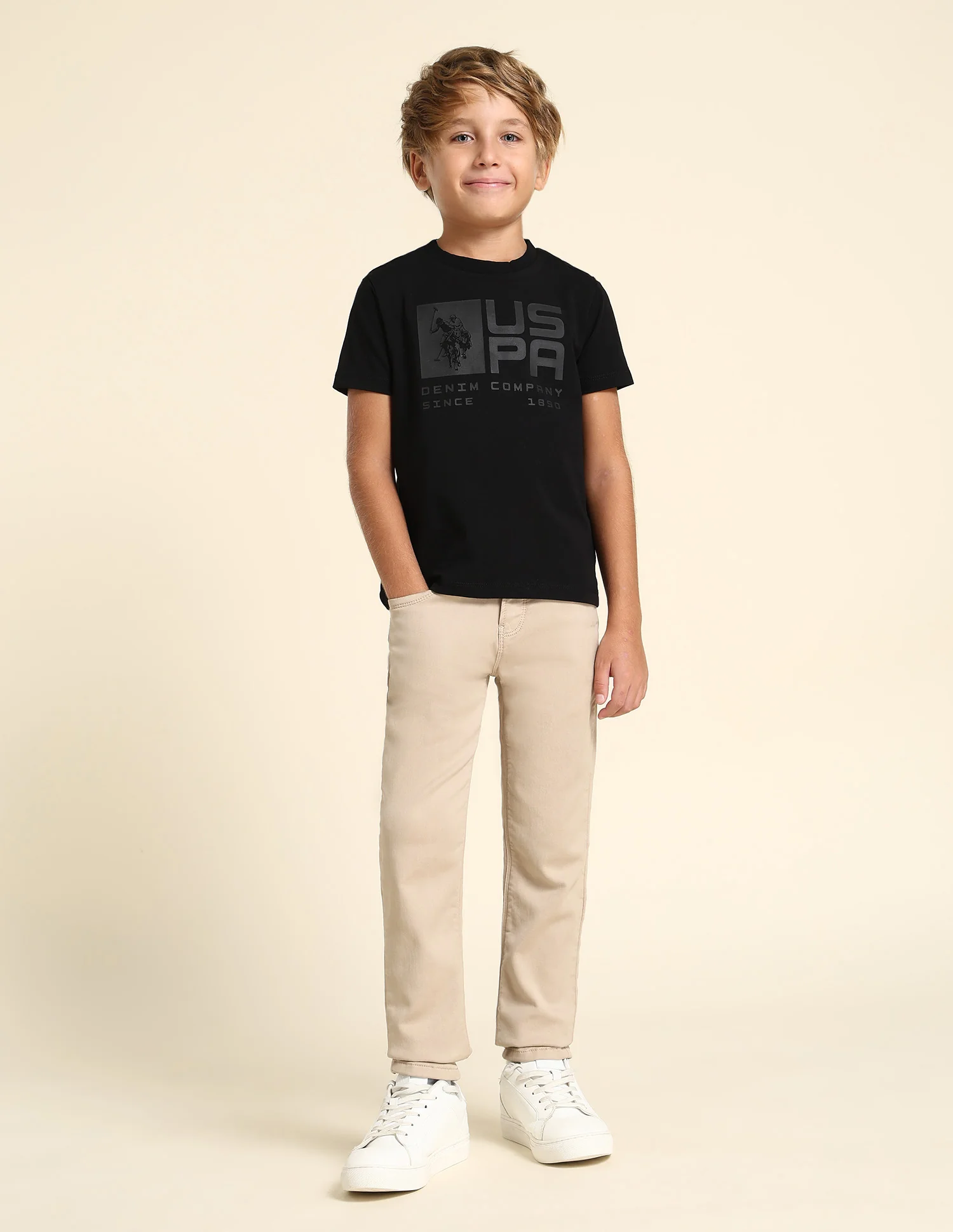 Boys Brand Printed Regular Fit T-Shirt - Image 3