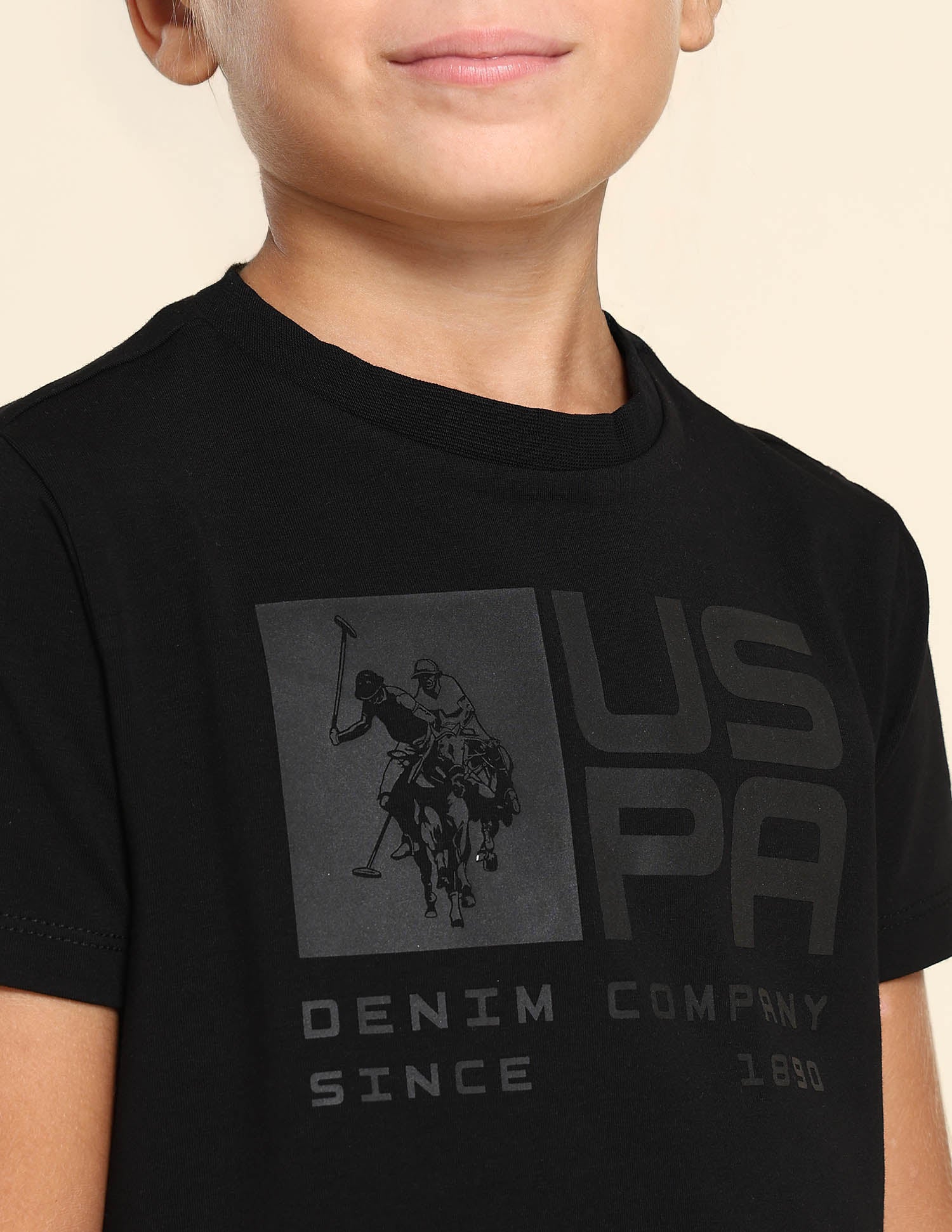 Boys Brand Printed Regular Fit T-Shirt - Image 5