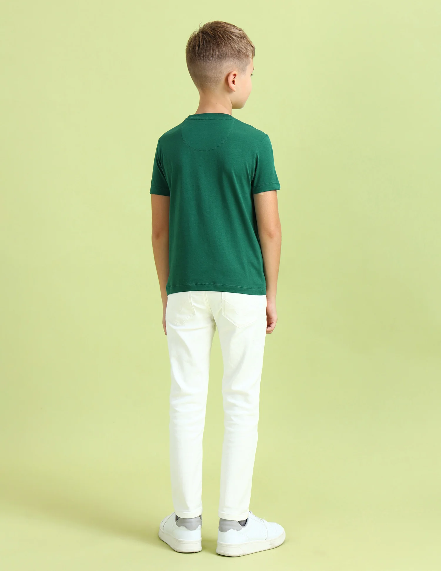 Boys Brand Printed Regular Fit T-Shirt - Image 4