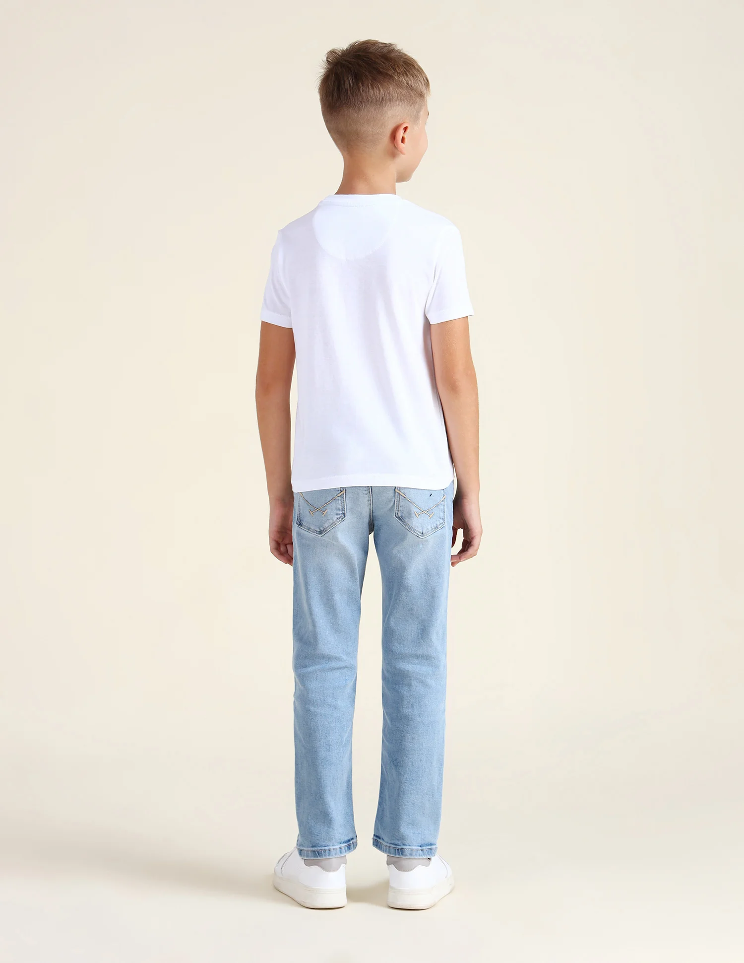 Boys Brand Printed Regular Fit T-Shirt - Image 4
