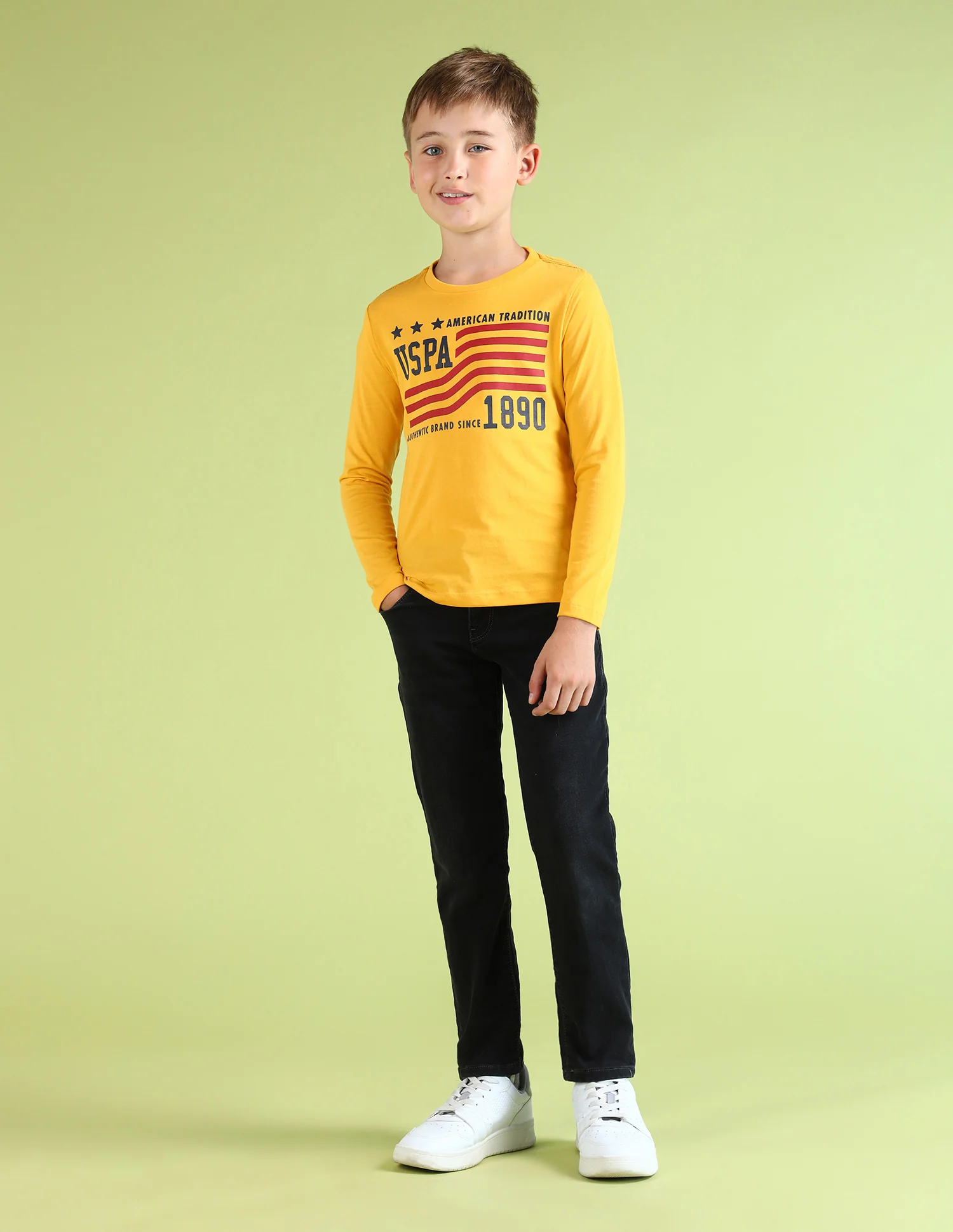Boys Brand Printed Regular Fit T-Shirt - Image 5