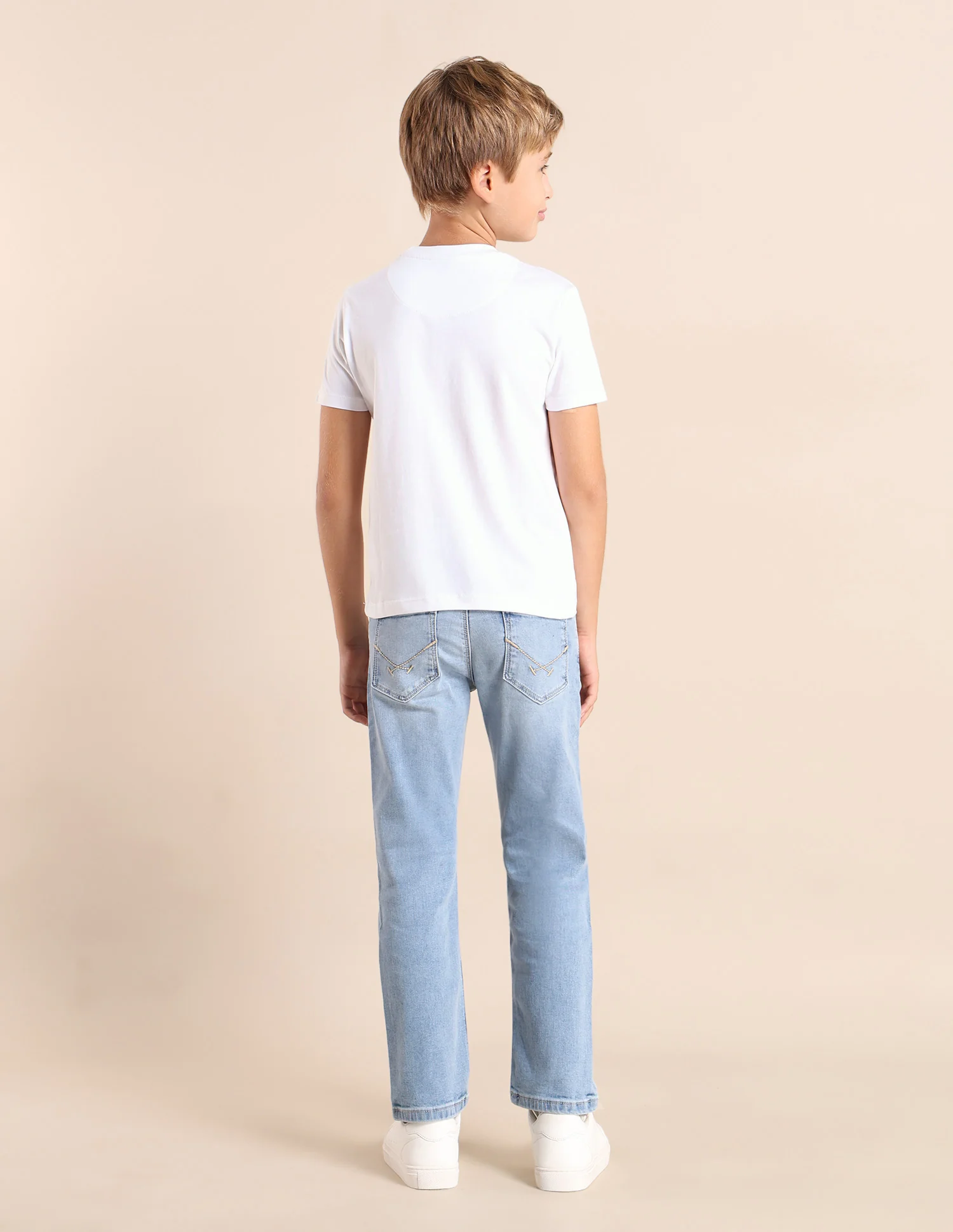 Boys Brand Printed Regular Fit T-Shirt - Image 4