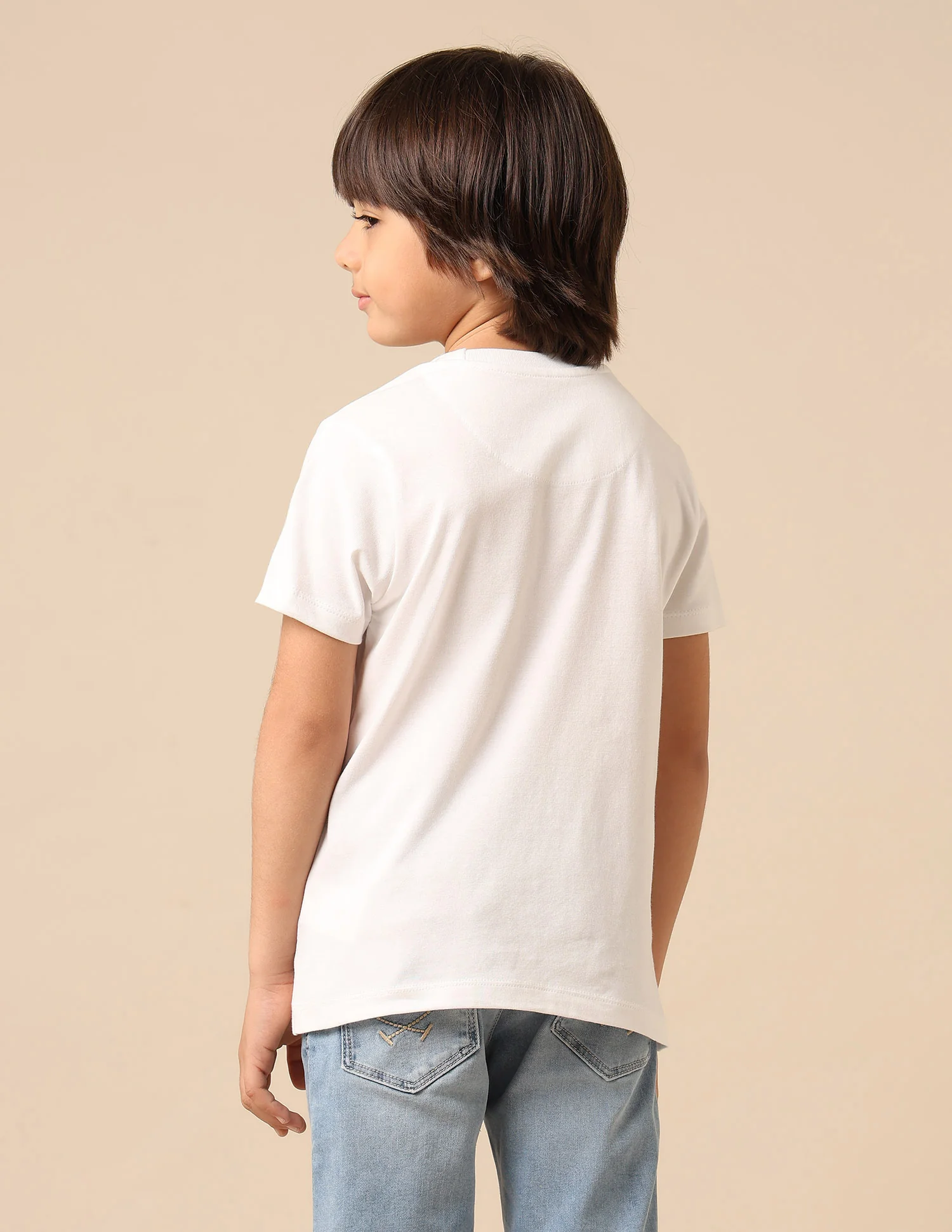 Boys Brand Printed Regular Fit T Shirt - Image 5