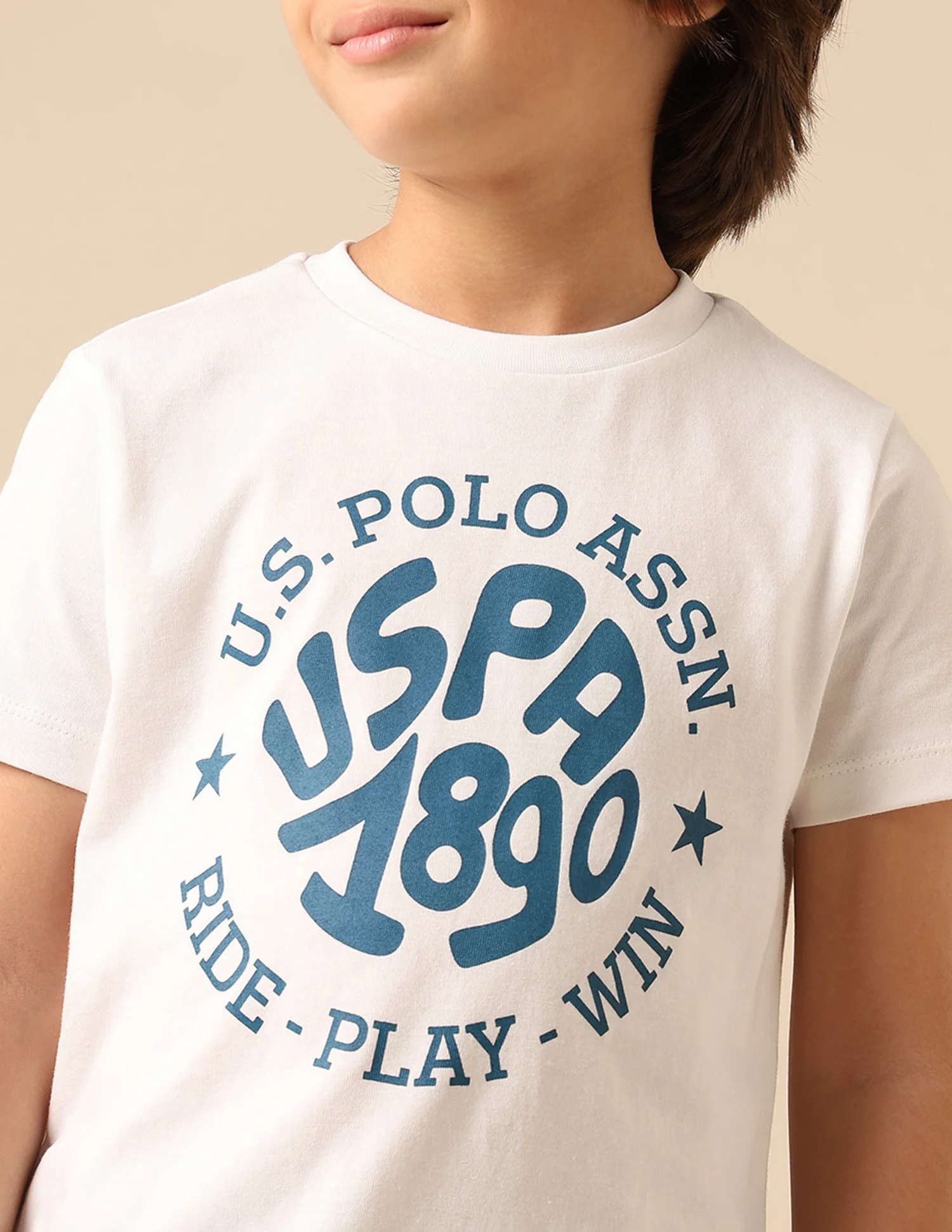 Boys Brand Printed Regular Fit T Shirt - Image 6