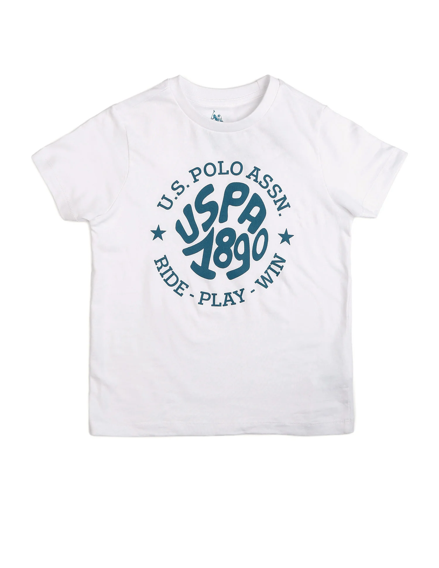 Boys Brand Printed Regular Fit T Shirt - Image 7