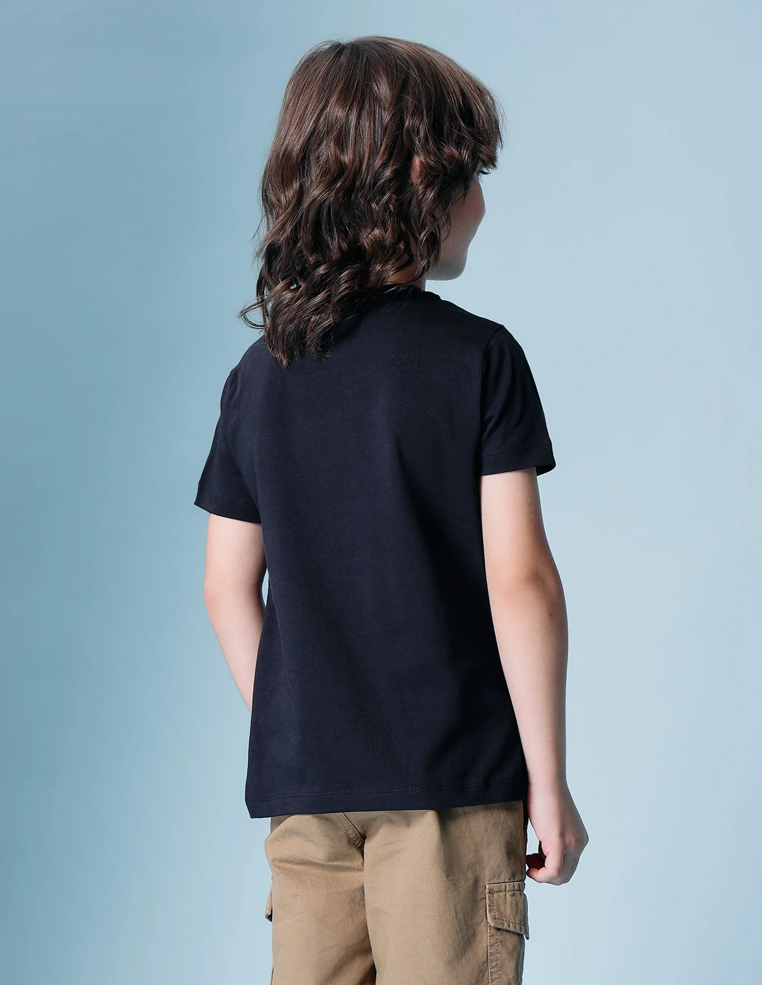 Boys Brand Printed Regular Fit T-Shirt - Image 5