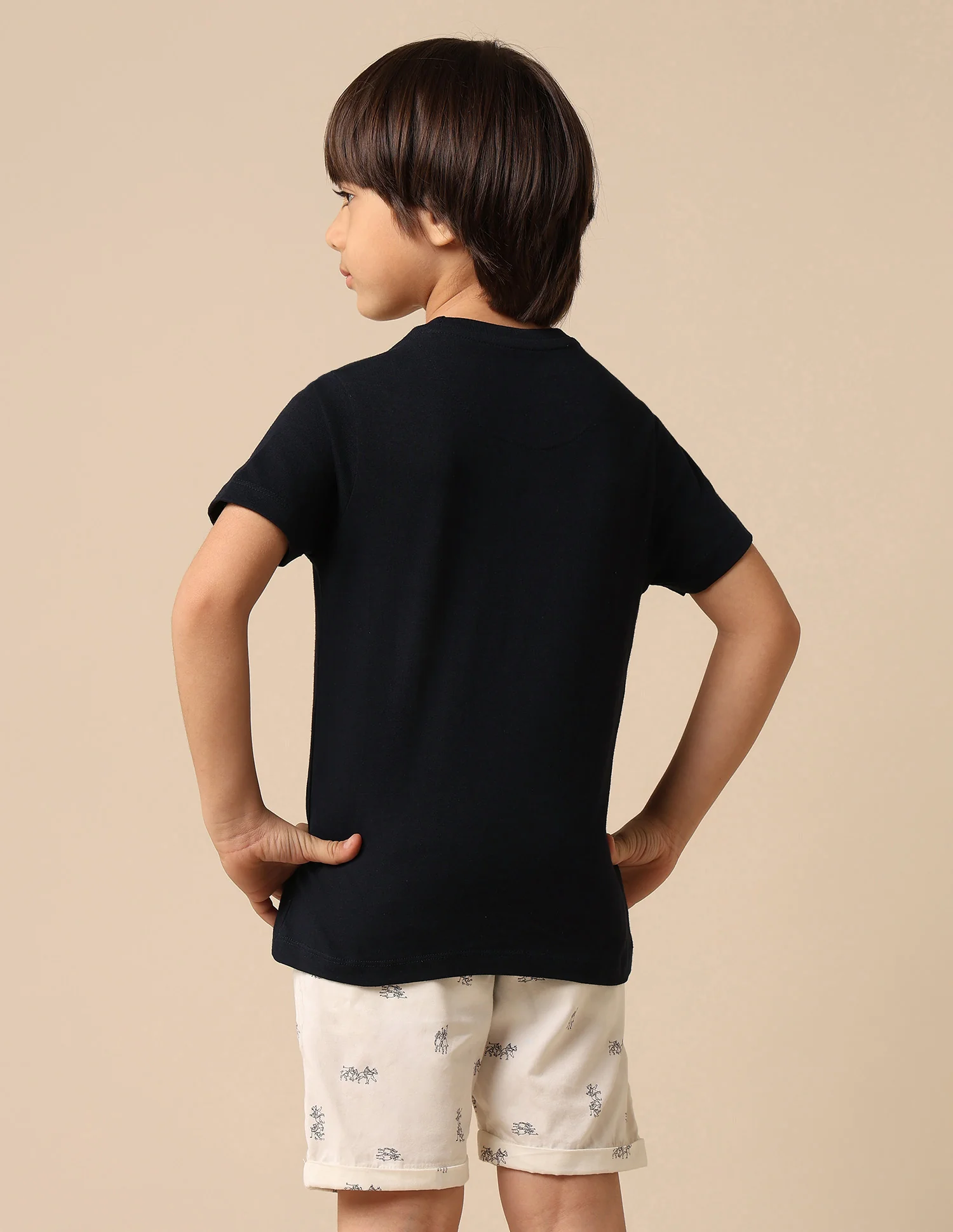 Boys Brand Printed Regular Fit T Shirt - Image 5