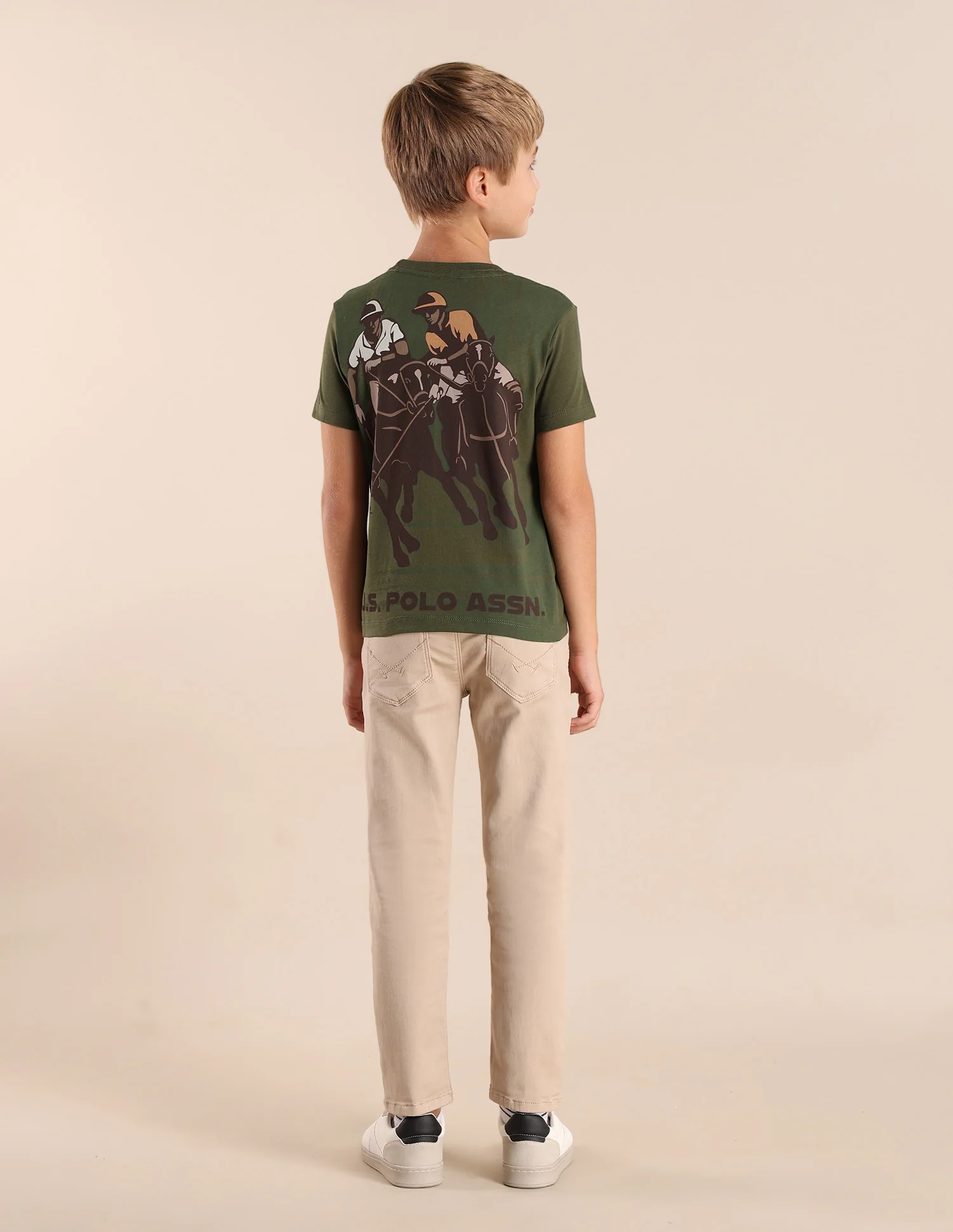 Boys Brand Printed Regular Fit T-Shirt - Image 4
