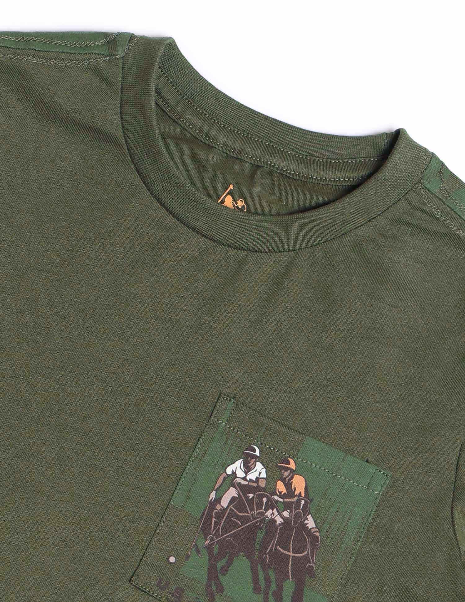 Boys Brand Printed Regular Fit T-Shirt - Image 7