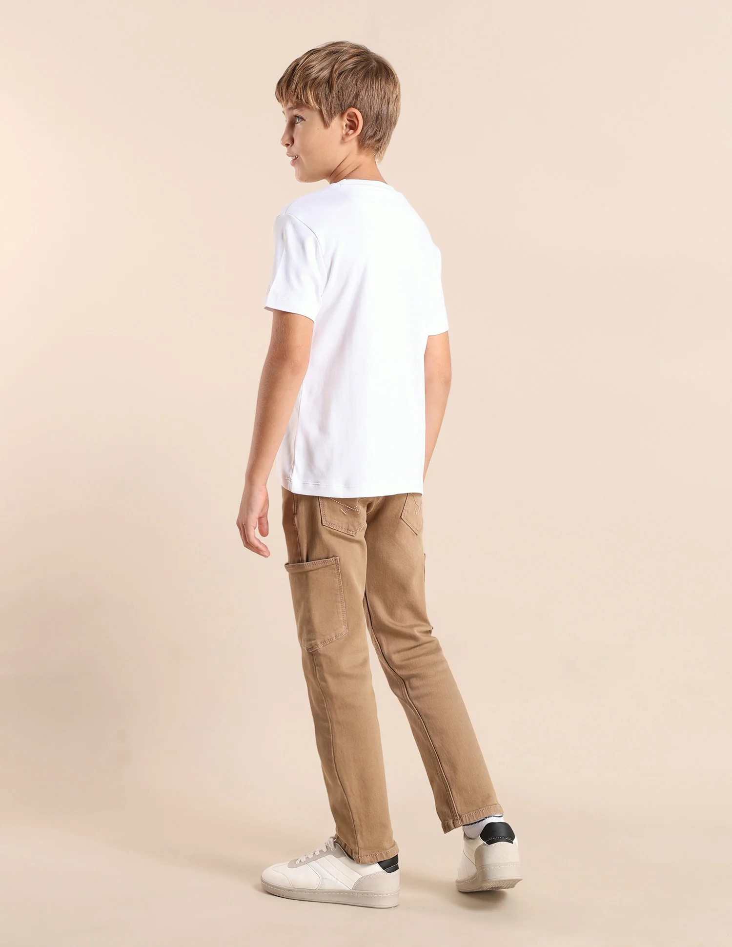 Boys Brand Printed Regular Fit T-Shirt - Image 4