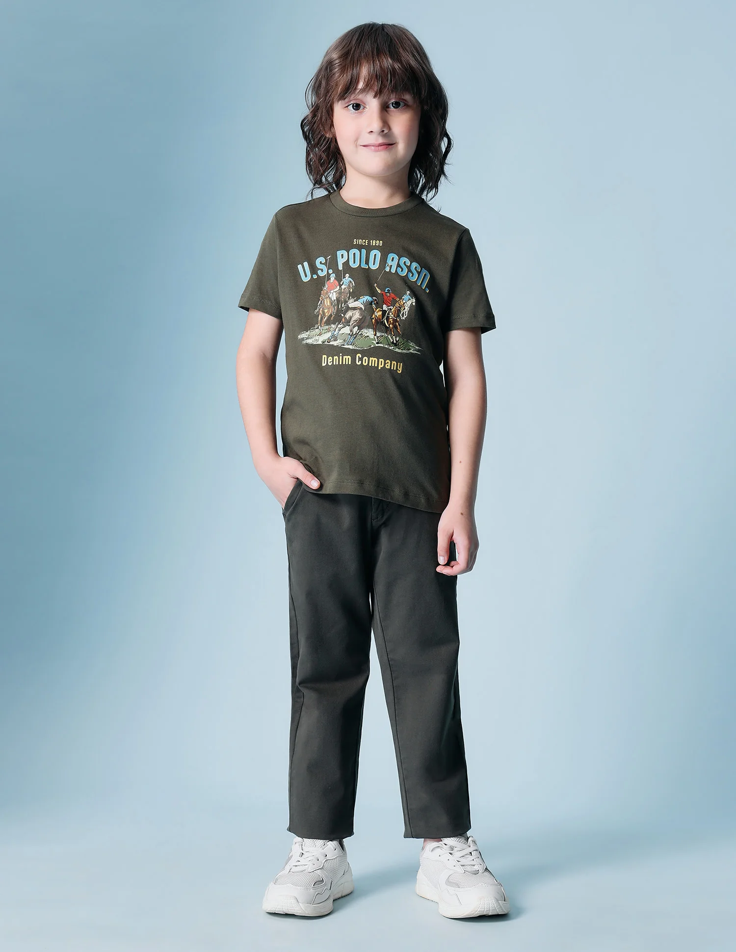 Boys Brand Printed Regular Fit T-Shirt - Image 3