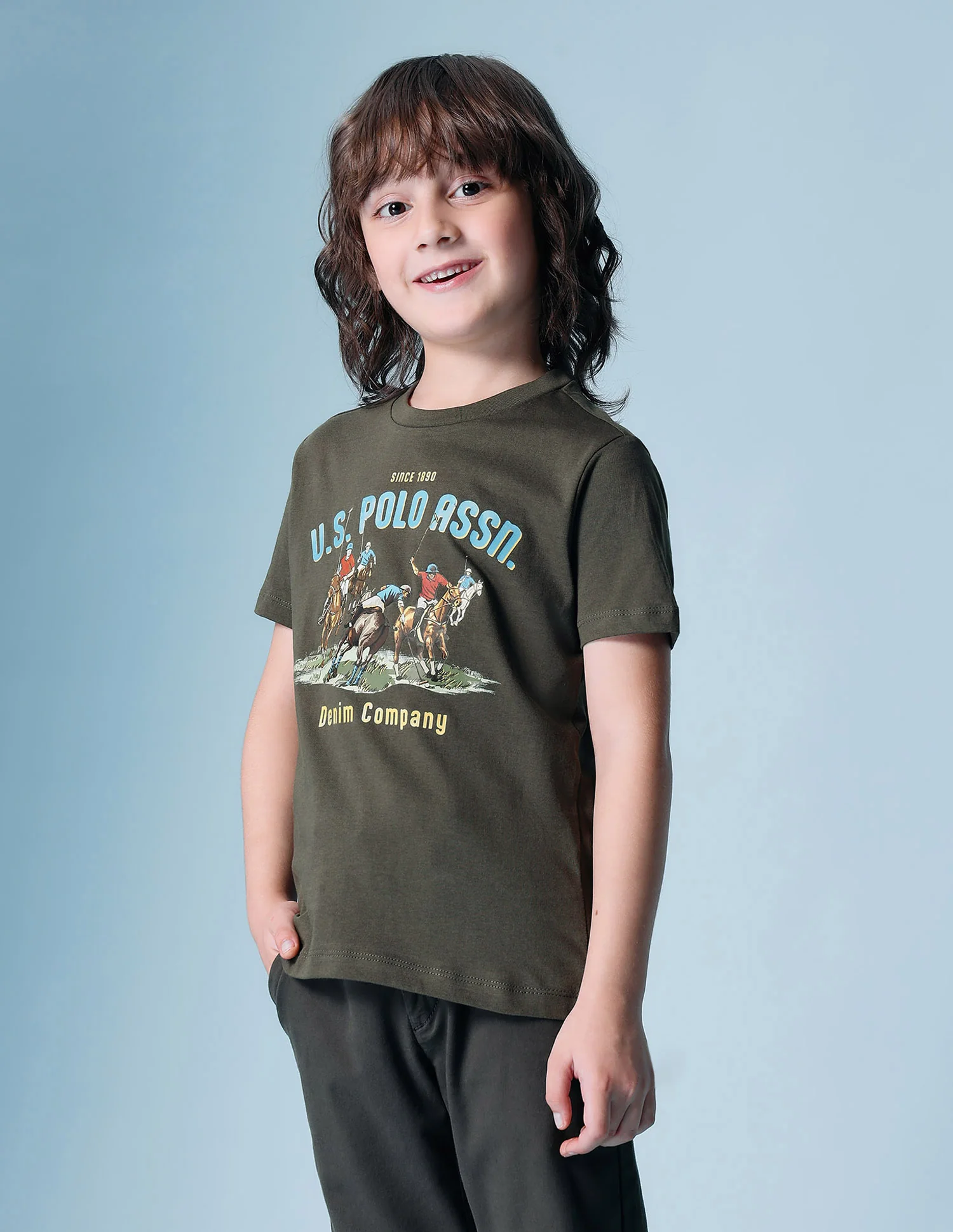 Boys Brand Printed Regular Fit T-Shirt - Image 4