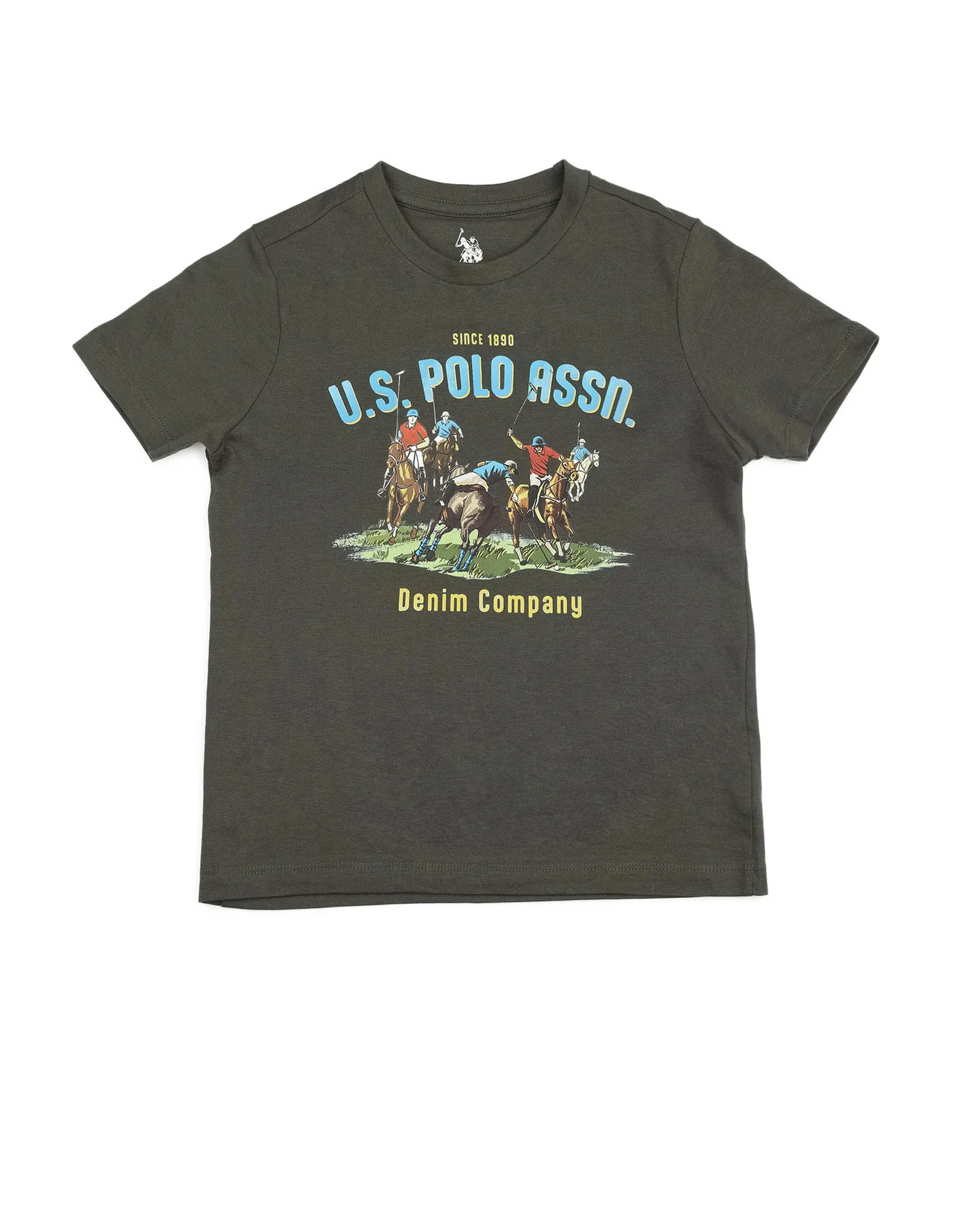 Boys Brand Printed Regular Fit T-Shirt - Image 7