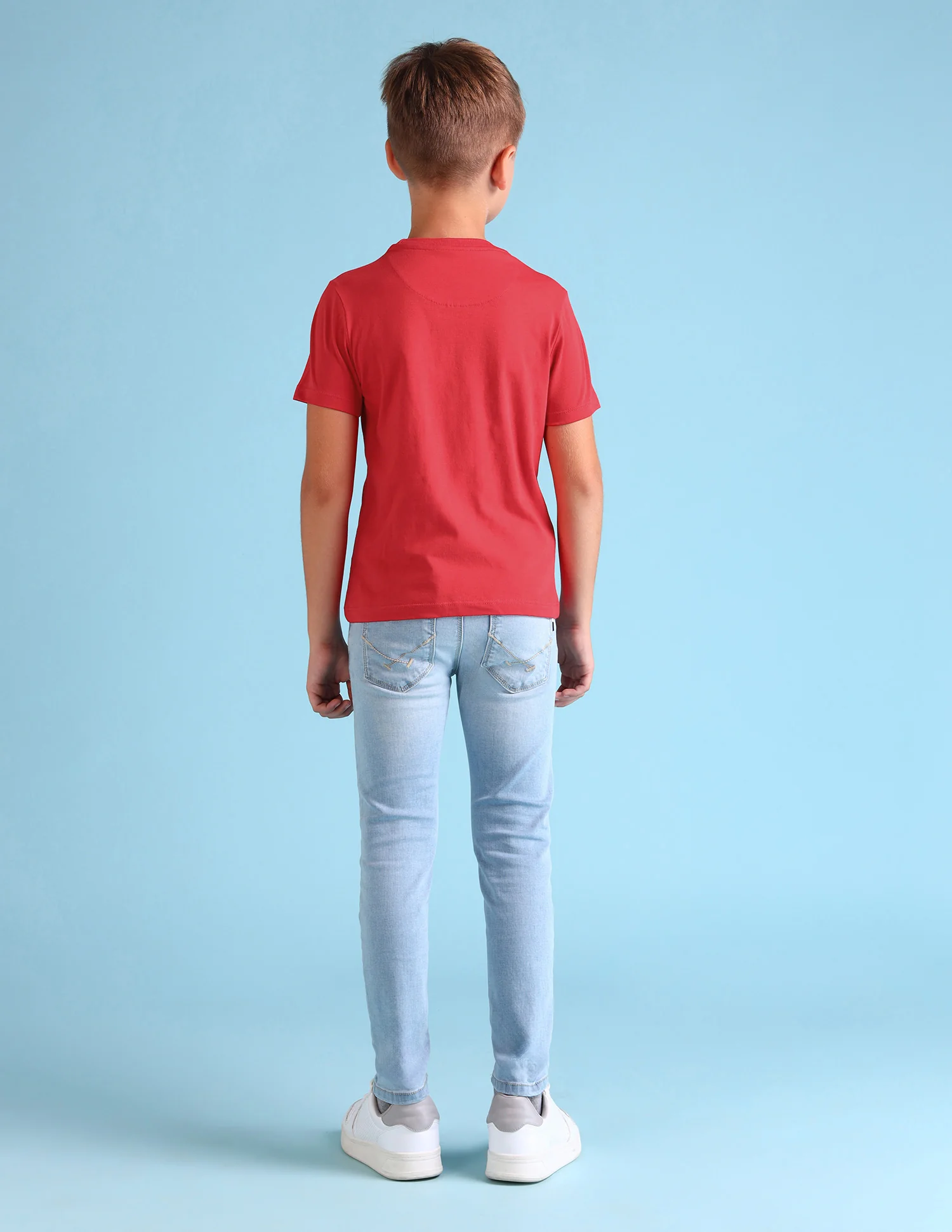 Boys Brand Printed Regular Fit T-Shirt - Image 4