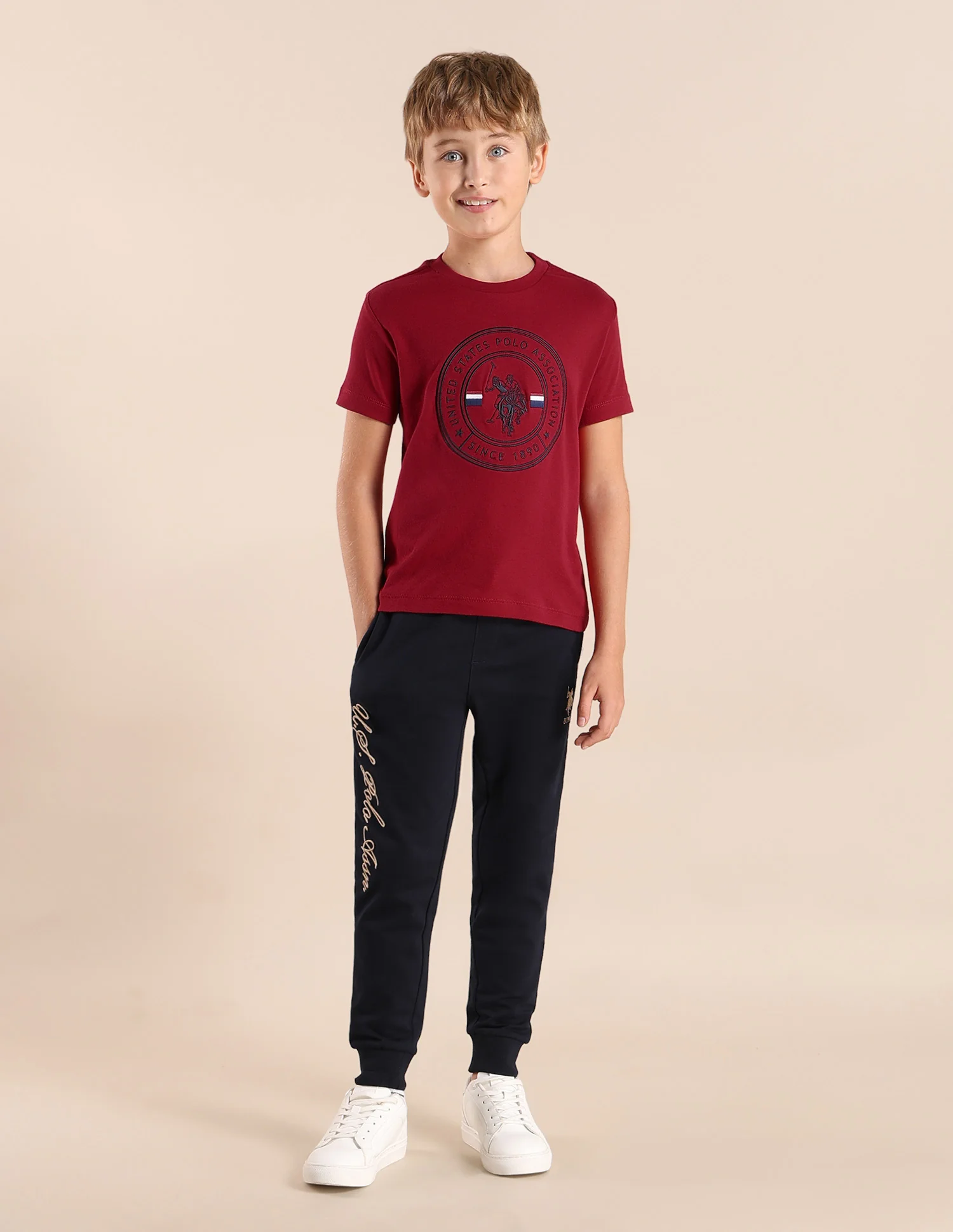 Boys Brand Printed Regular Fit T-Shirt - Image 3