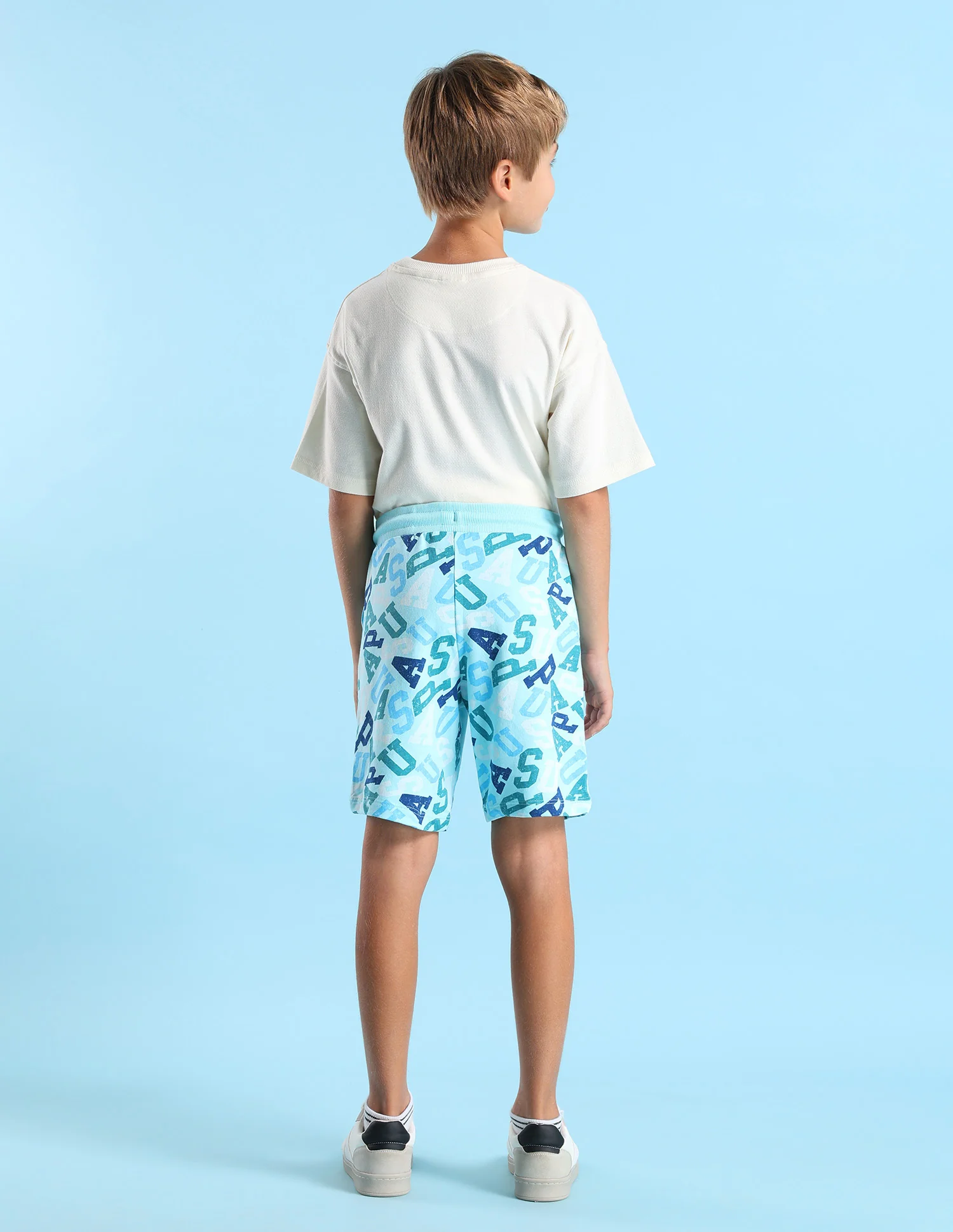 Boys Brand Printed Shorts - Image 4