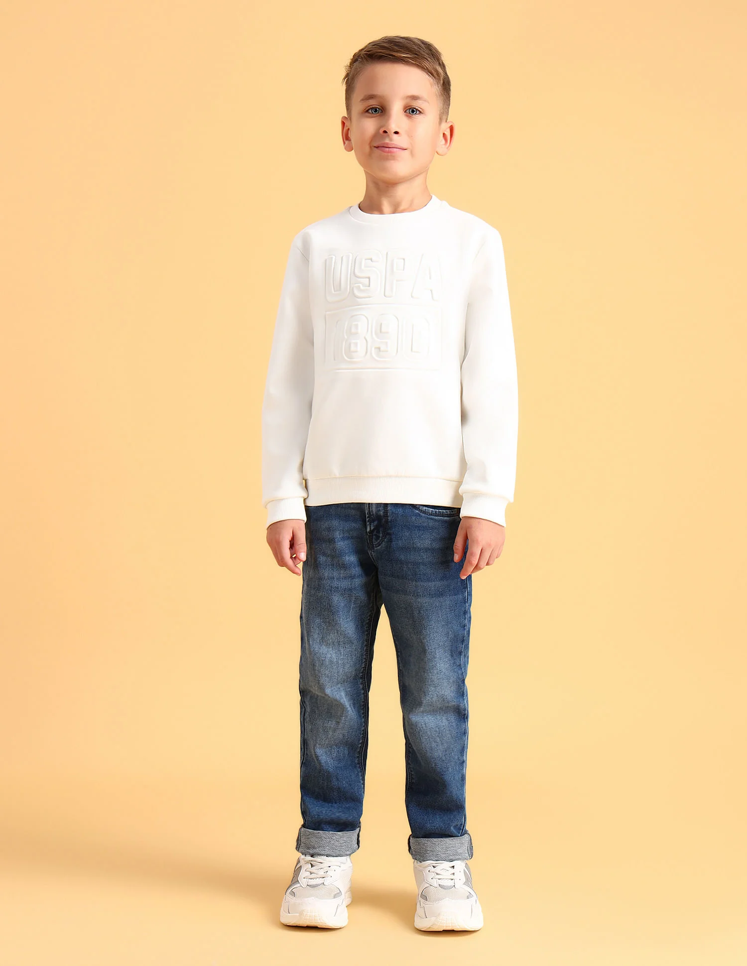 Boys Brand Printed Sweatshirt - Image 3