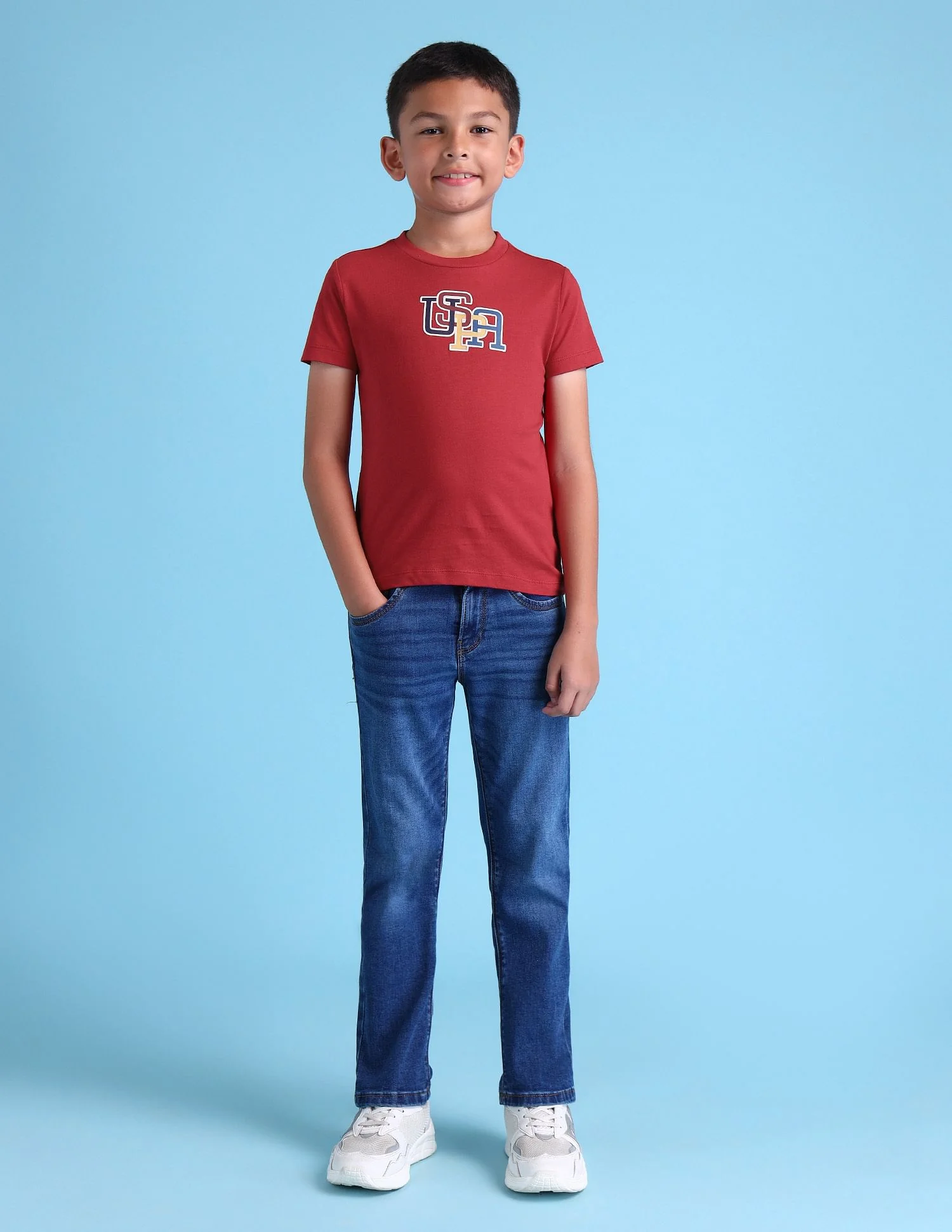 Boys Brand Printed T-Shirt - Image 3