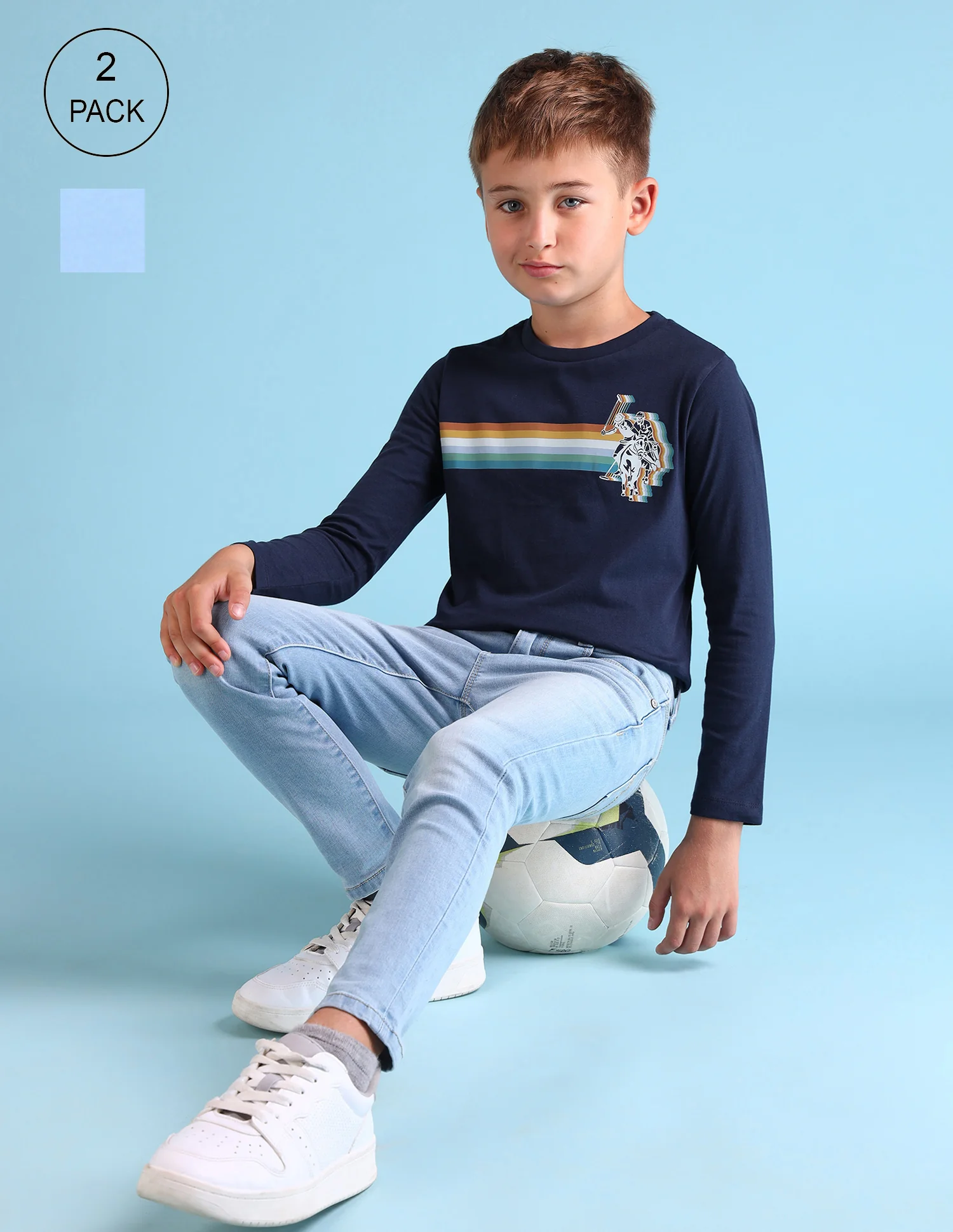 Boys Brand Printed T-Shirt