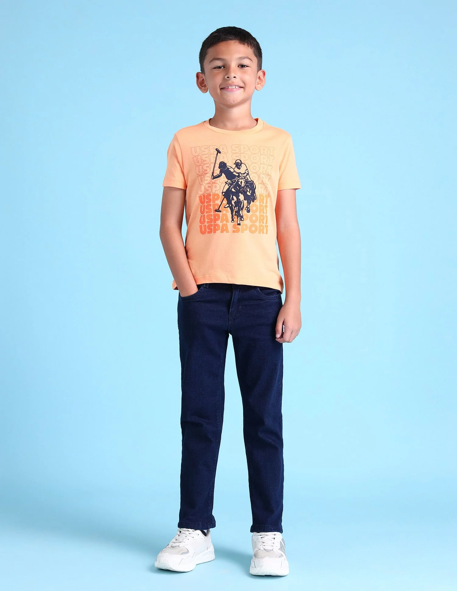 Boys Brand Printed T-Shirt - Image 3