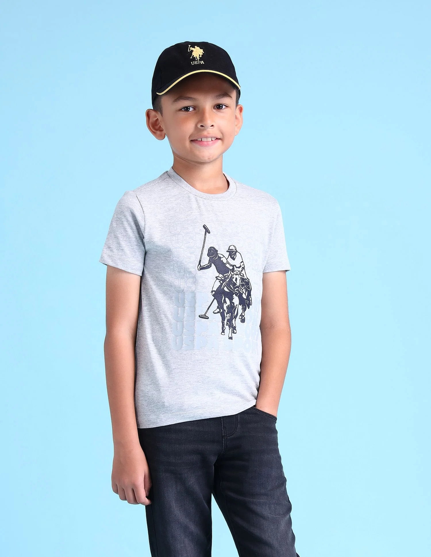 Boys Brand Printed T-Shirt