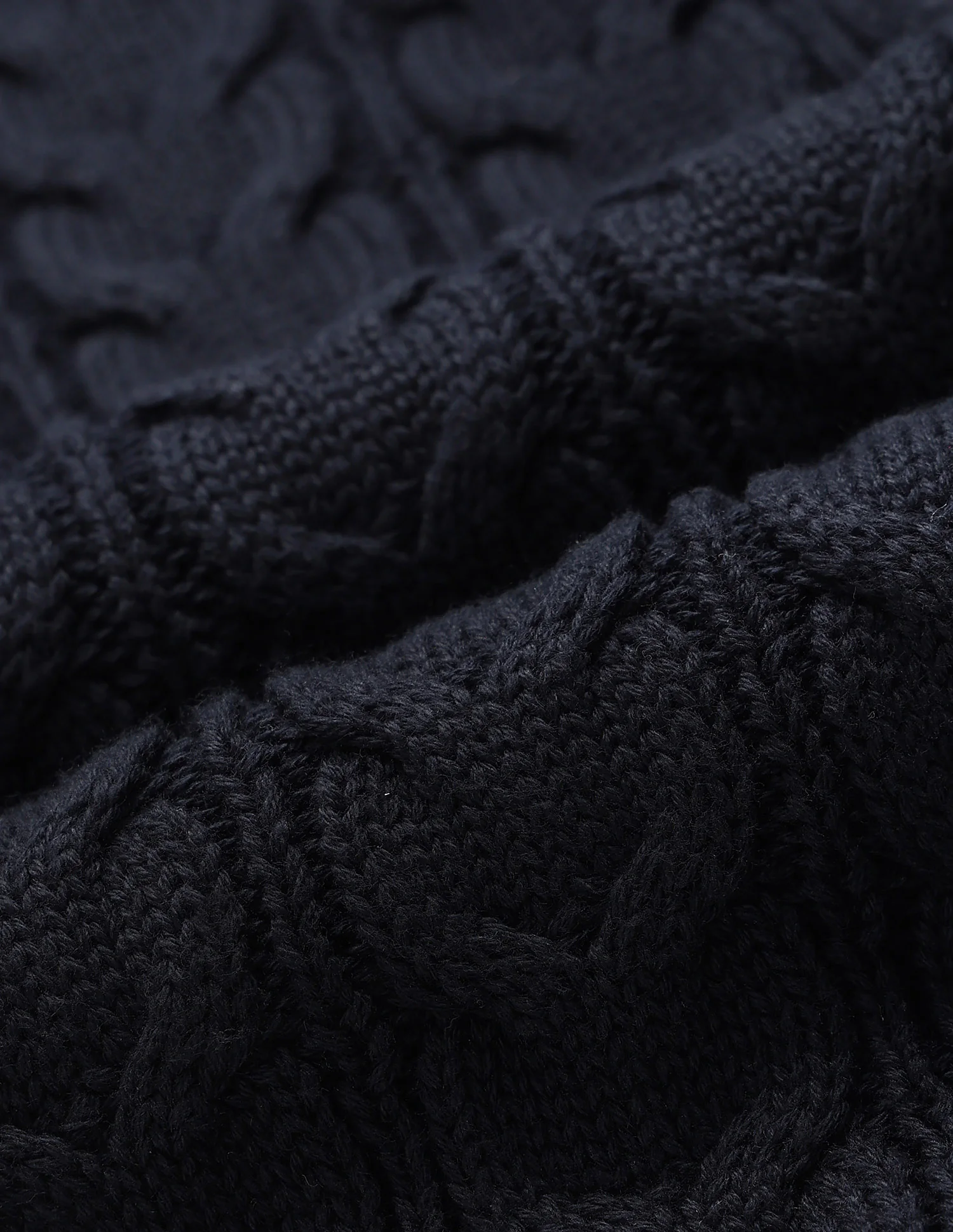 Boys Cable Knit Logo Regular Fit Sweater - Image 2