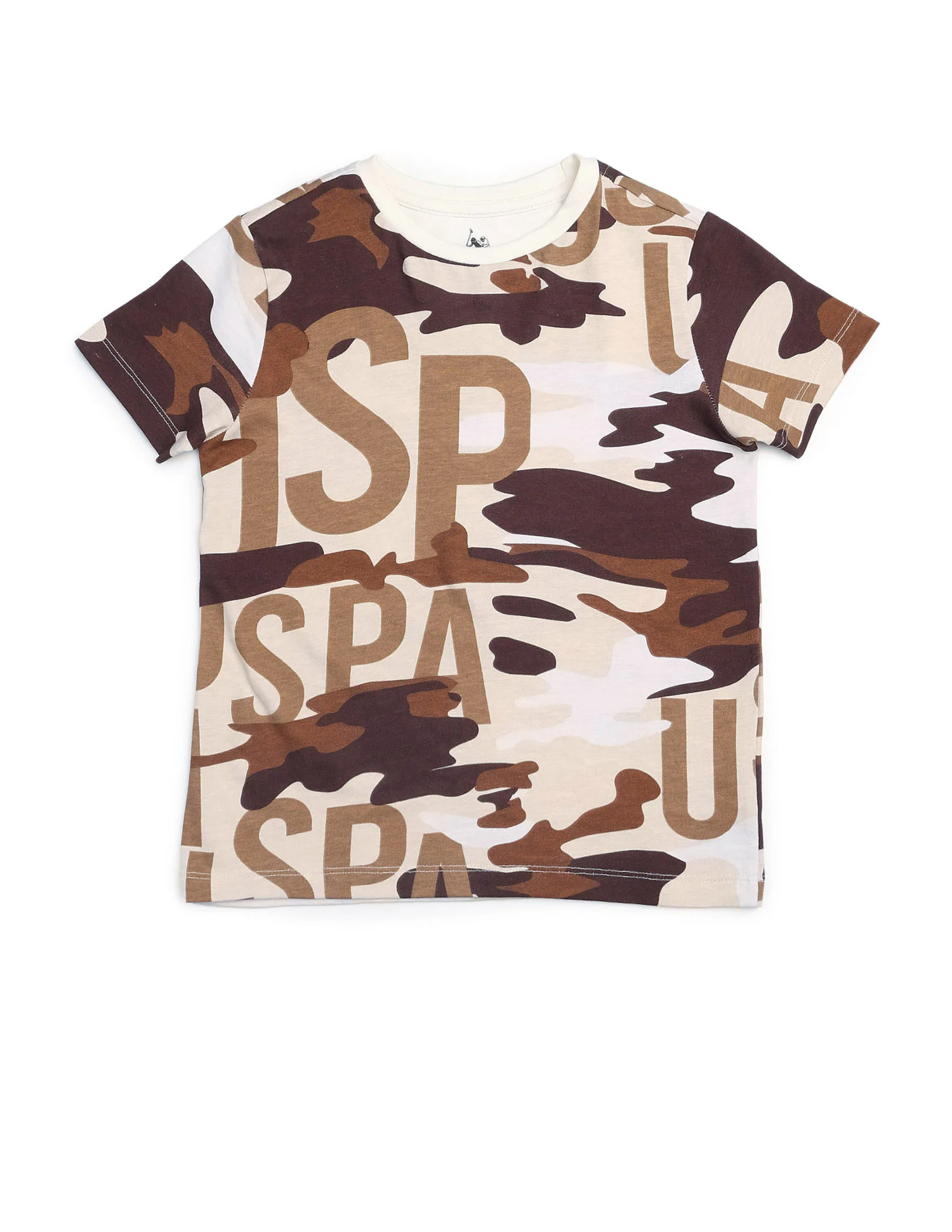 Boys Camouflage Printed Regular Fit T Shirt - Image 7