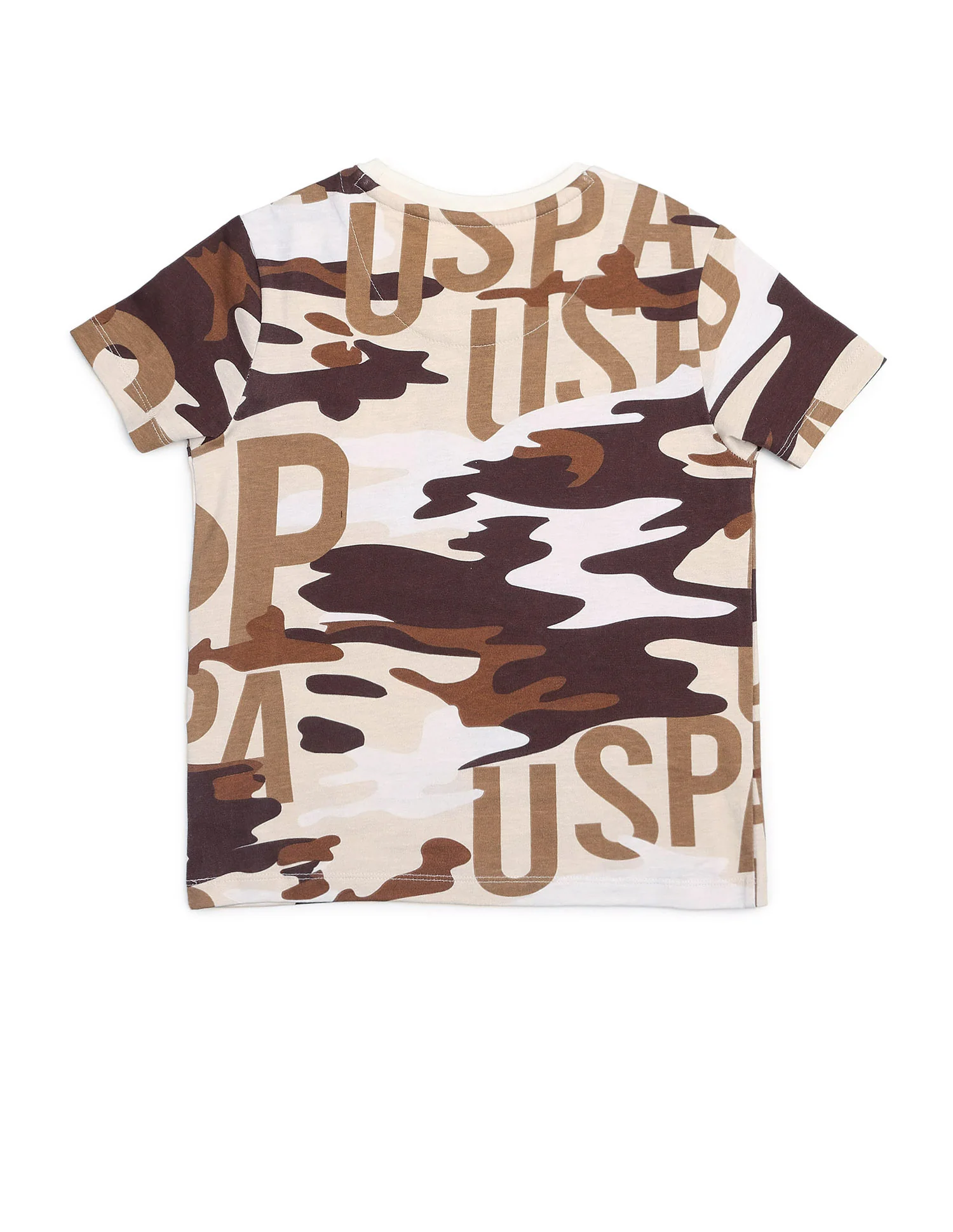 Boys Camouflage Printed Regular Fit T Shirt - Image 8