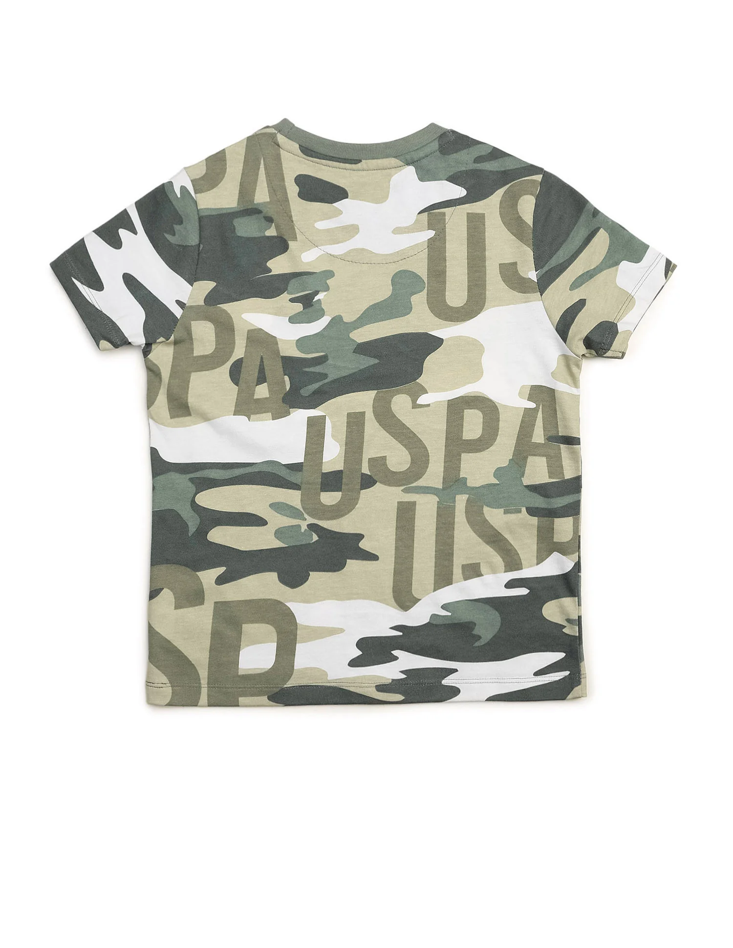 Boys Camouflage Printed Regular Fit T Shirt - Image 8