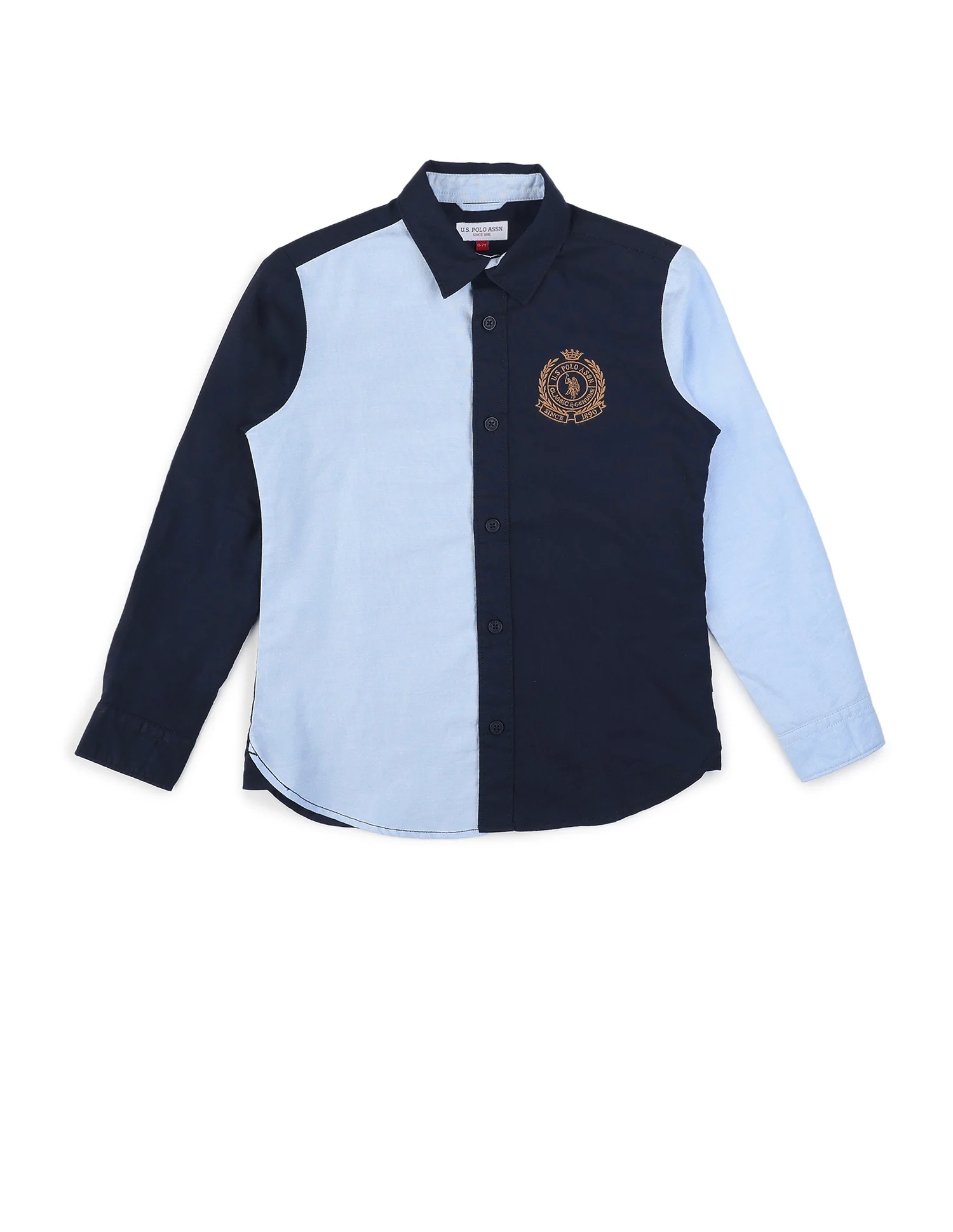 Boys Colorblocked Pure Cotton Shirt - Image 7