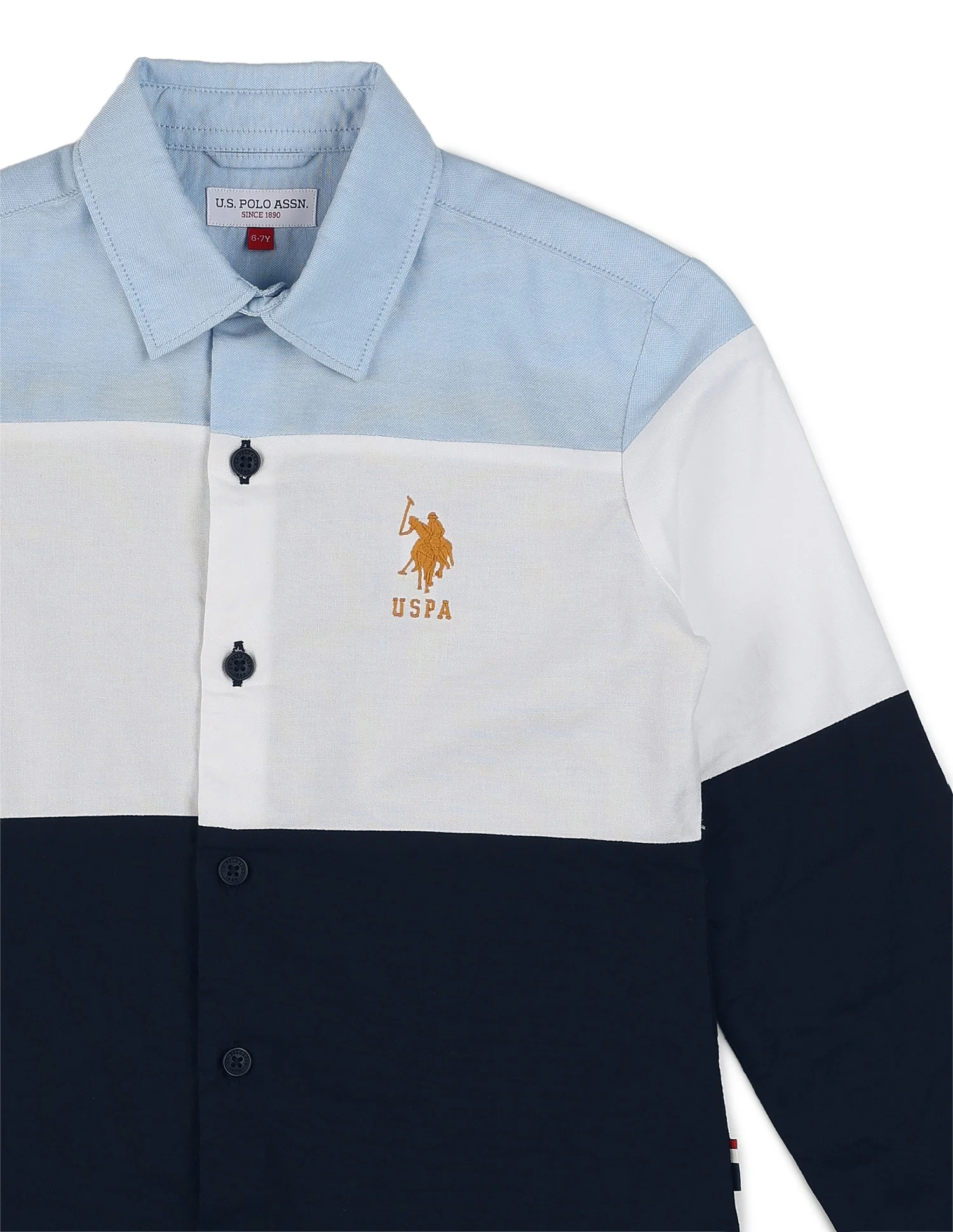 Boys Colorblocked Pure Cotton Shirt - Image 9