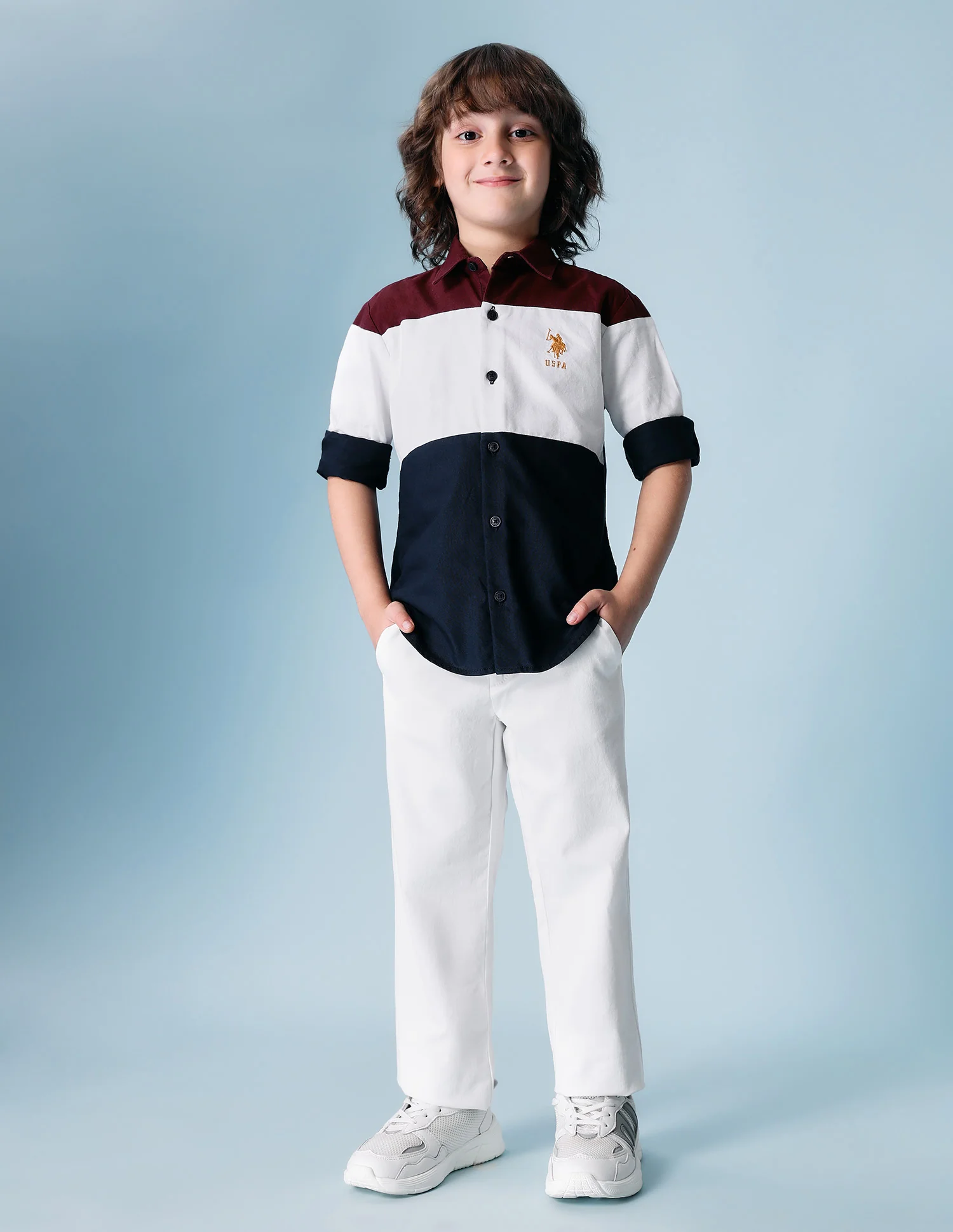 Boys Colorblocked Pure Cotton Shirt - Image 3
