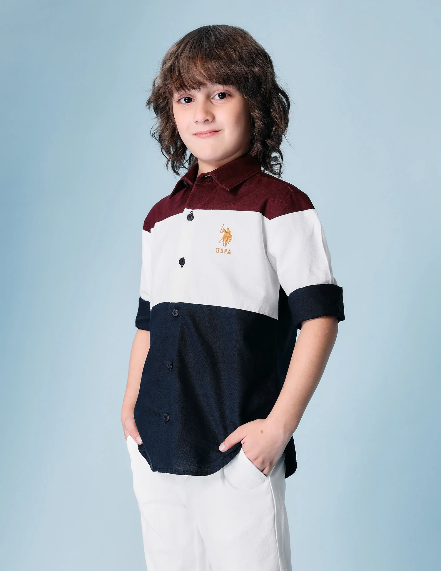 Boys Colorblocked Pure Cotton Shirt - Image 4