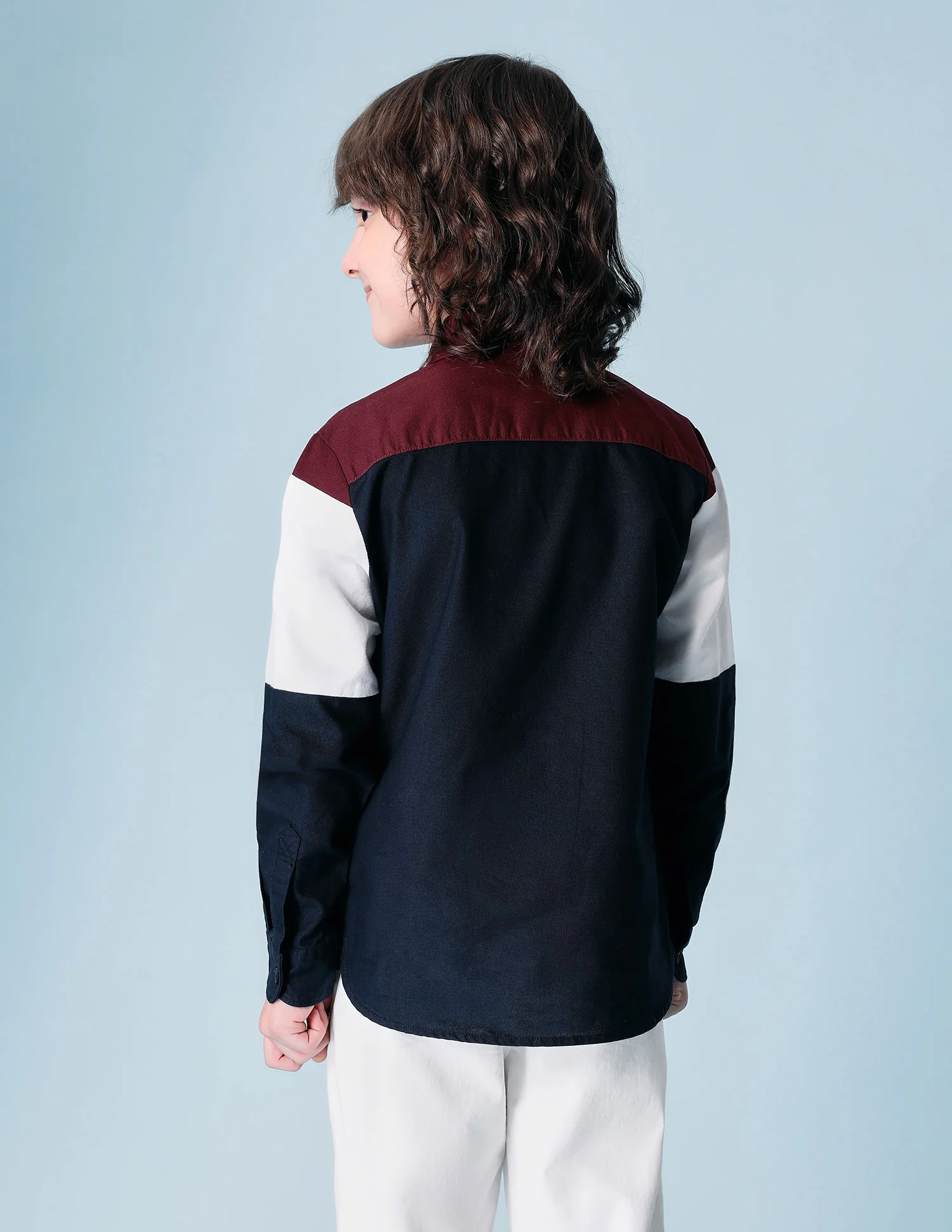 Boys Colorblocked Pure Cotton Shirt - Image 5